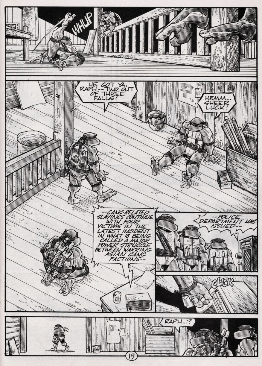Teenage Mutant Ninja Turtles (1984) Issue #49 #49 - English 19