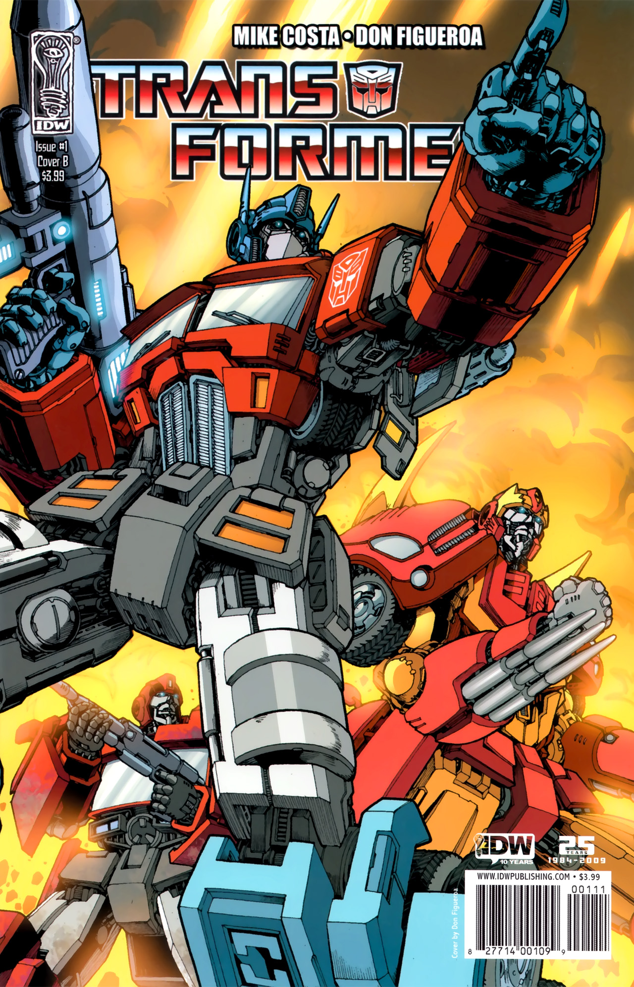 Read online The Transformers (2009) comic -  Issue #1 - 2