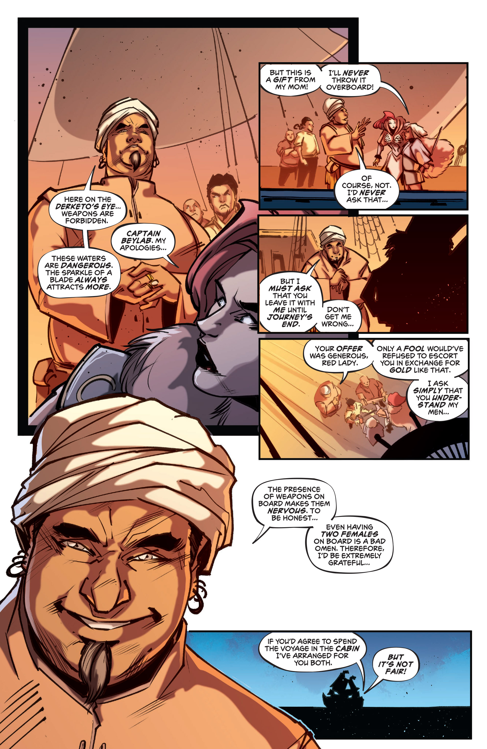 Read online Red Sonja (2021) comic -  Issue #8 - 16