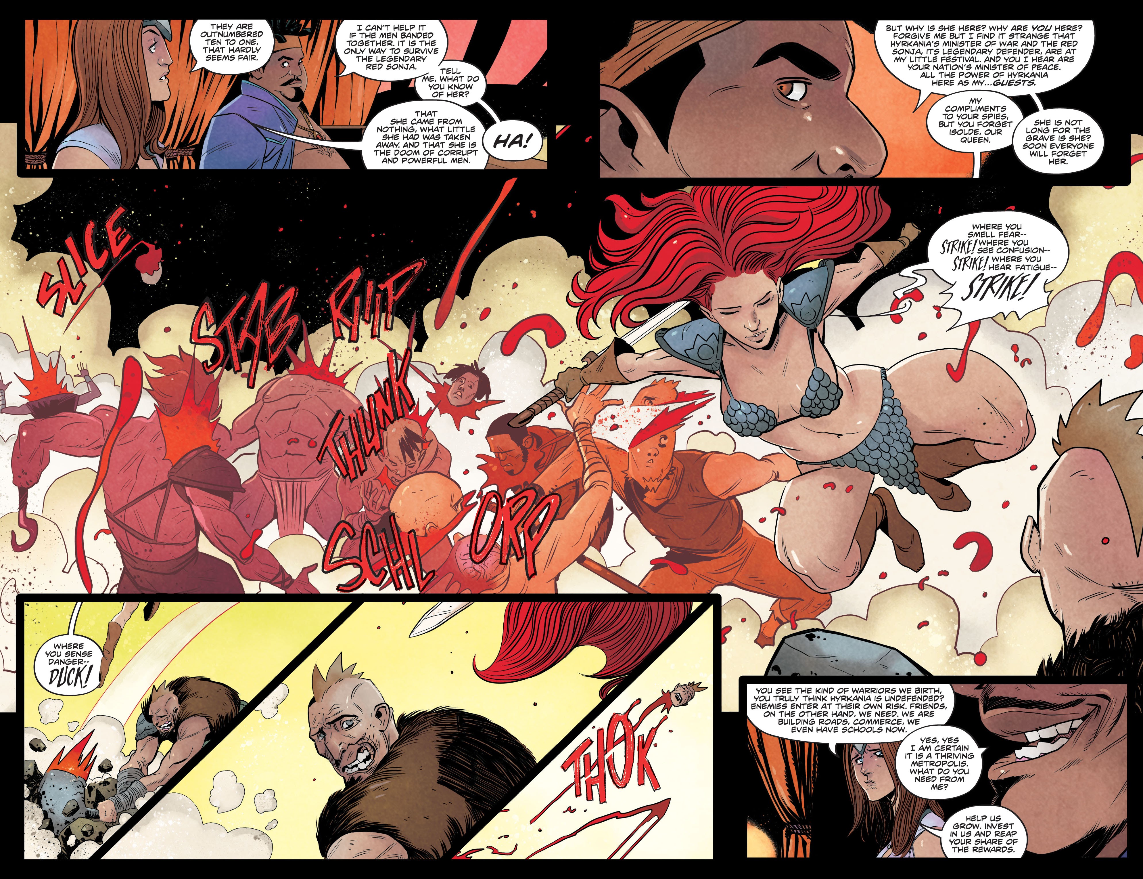 Read online Red Sonja (2019) comic -  Issue #26 - 17