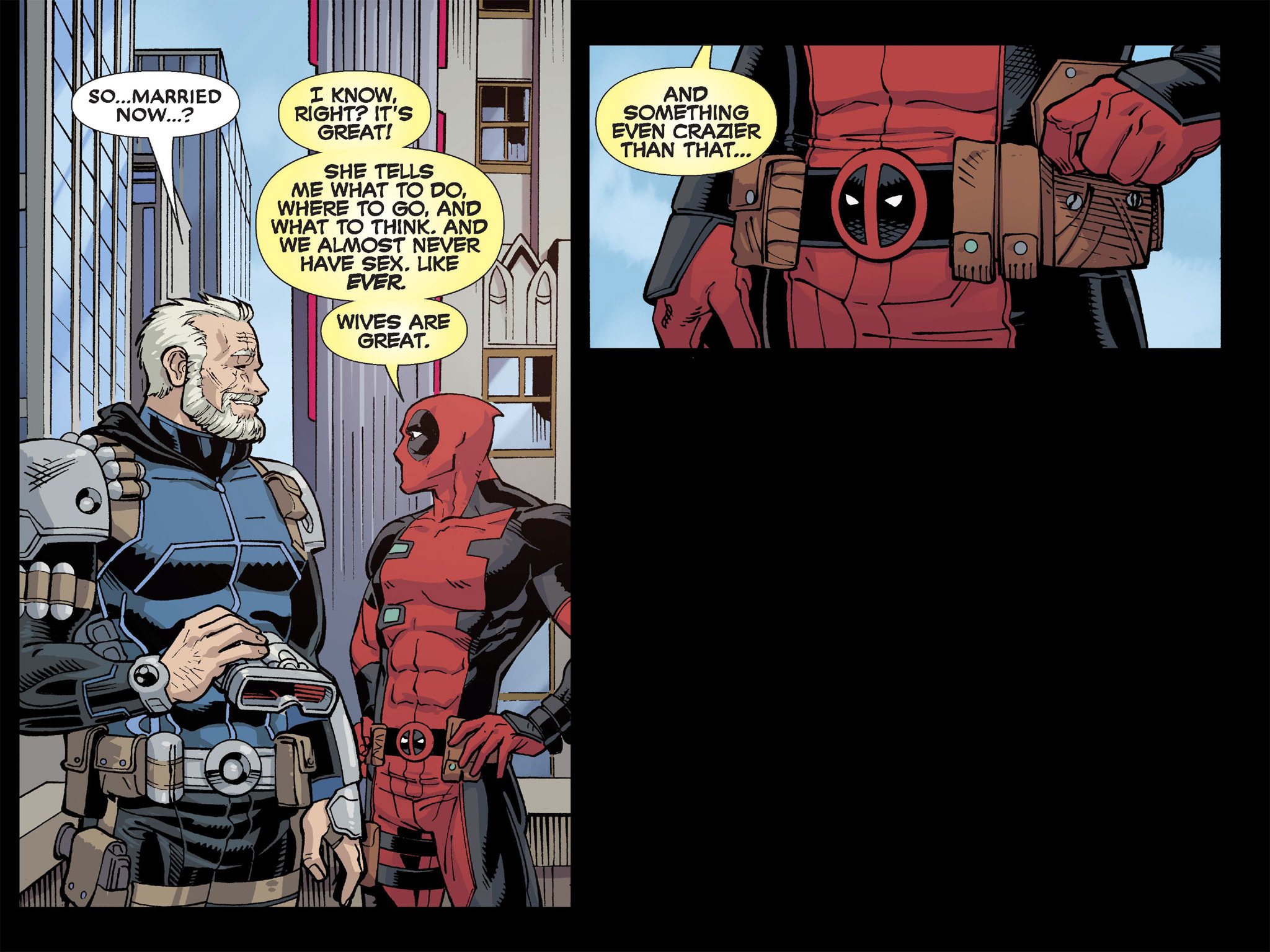 Read online Deadpool & Cable: Split Second Infinite Comic comic -  Issue #2 - 25