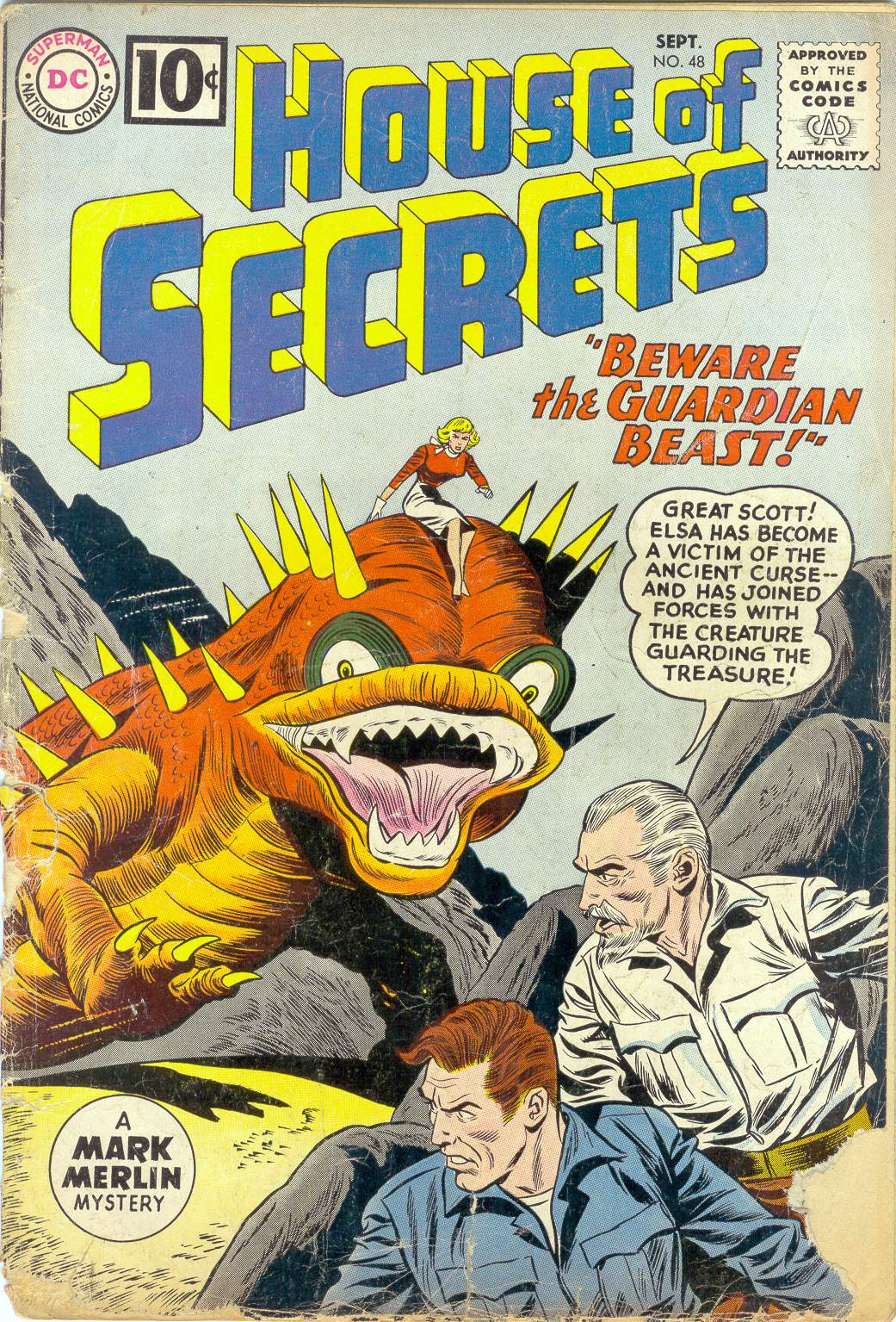 Read online House of Secrets (1956) comic -  Issue #48 - 1