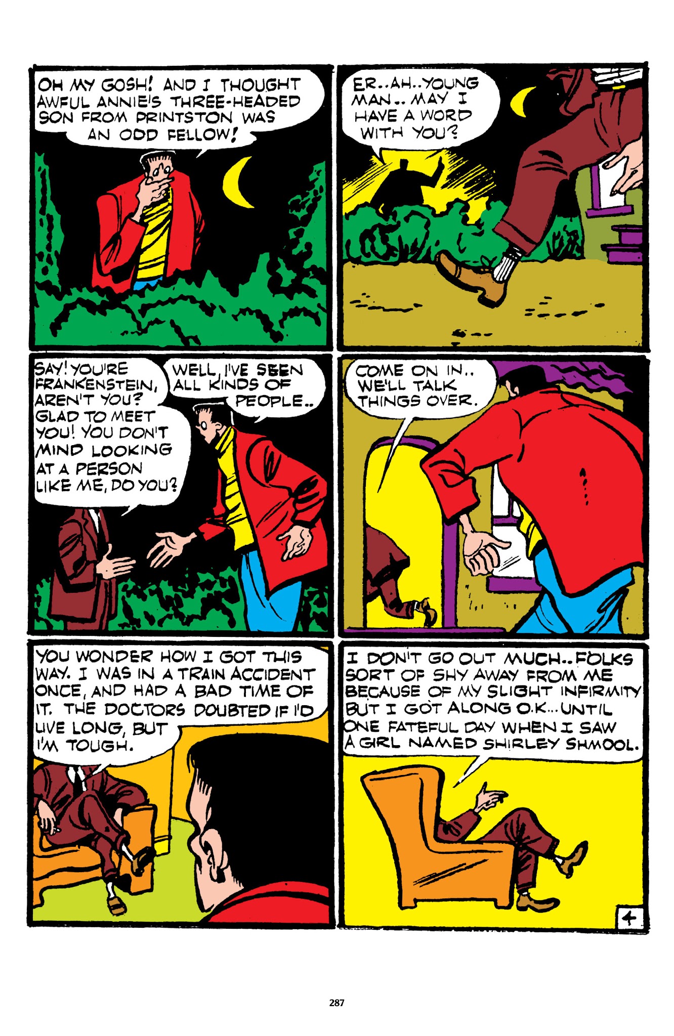 Read online Frankenstein: The Mad Science of Dick Briefer comic -  Issue # TPB - 281
