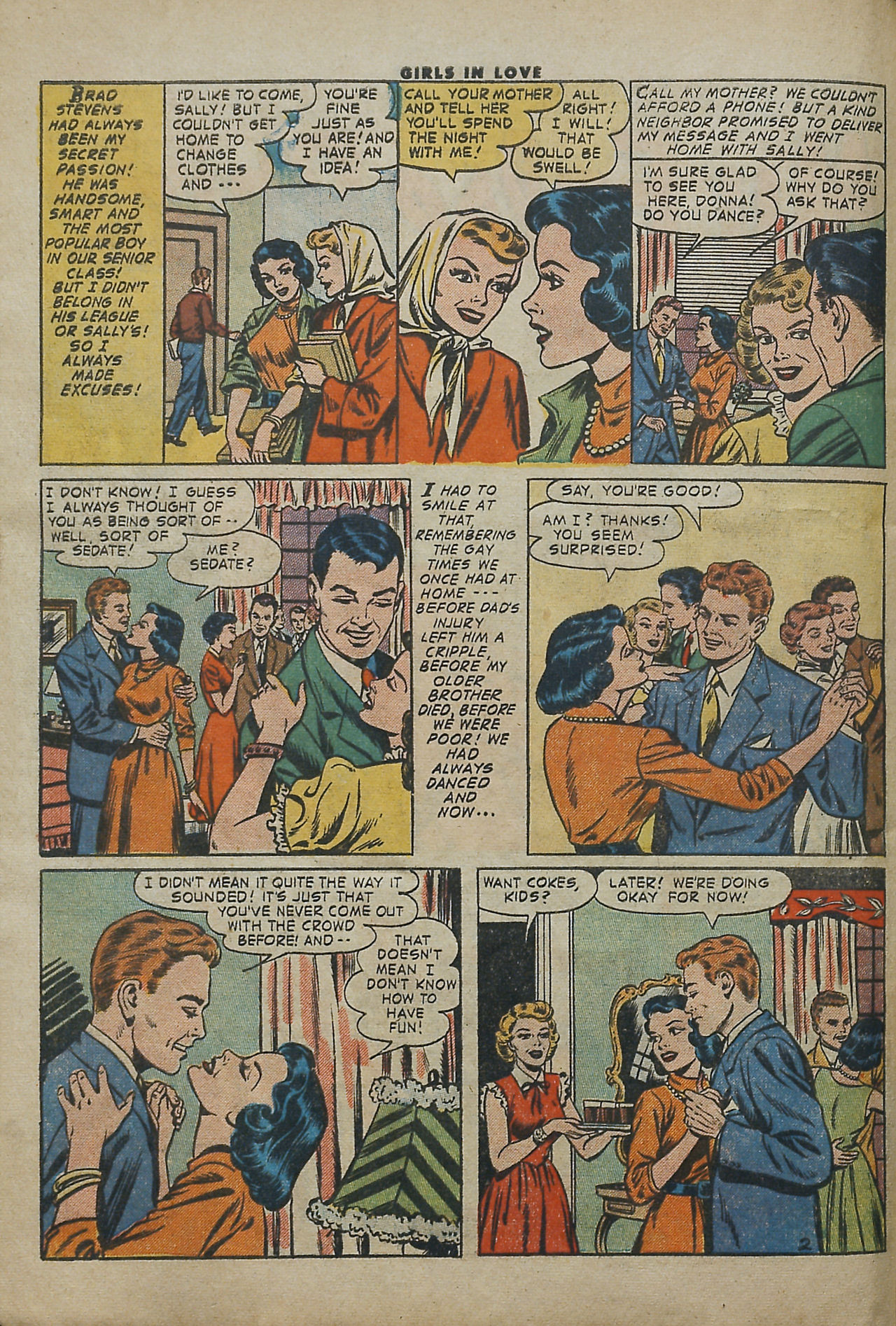 Read online Girls in Love (1955) comic -  Issue #52 - 28