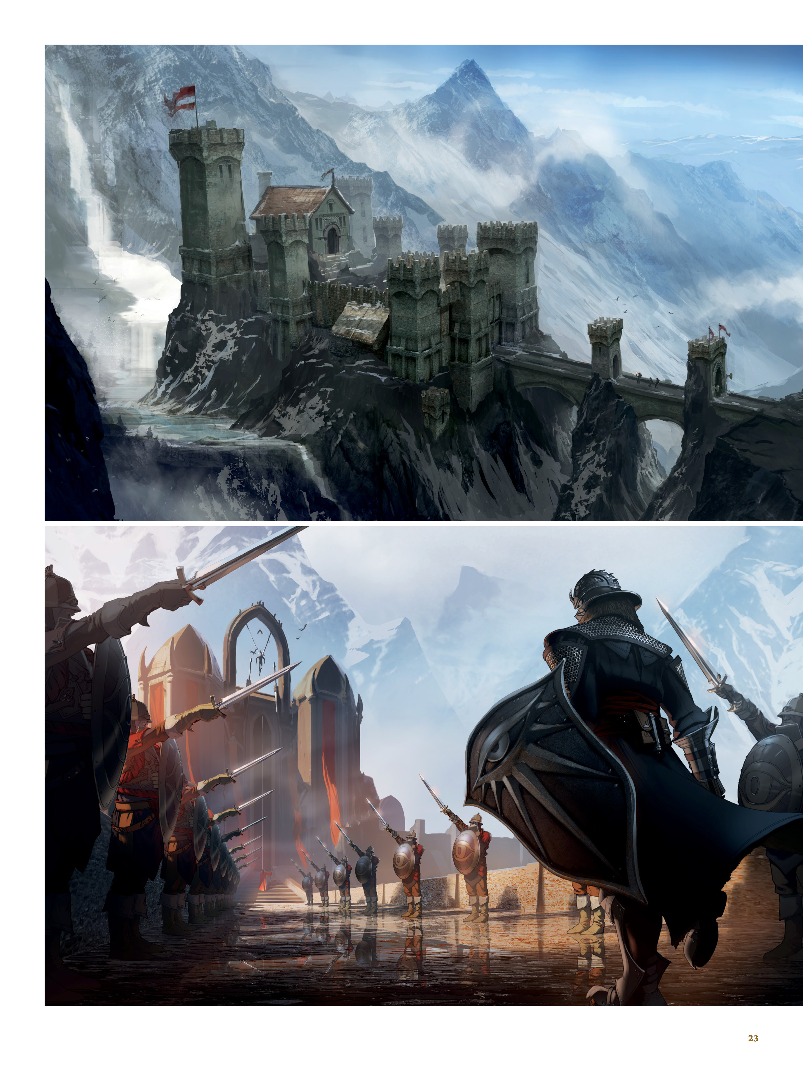 Read online The Art of Dragon Age: Inquisition comic -  Issue # TPB (Part 1) - 23