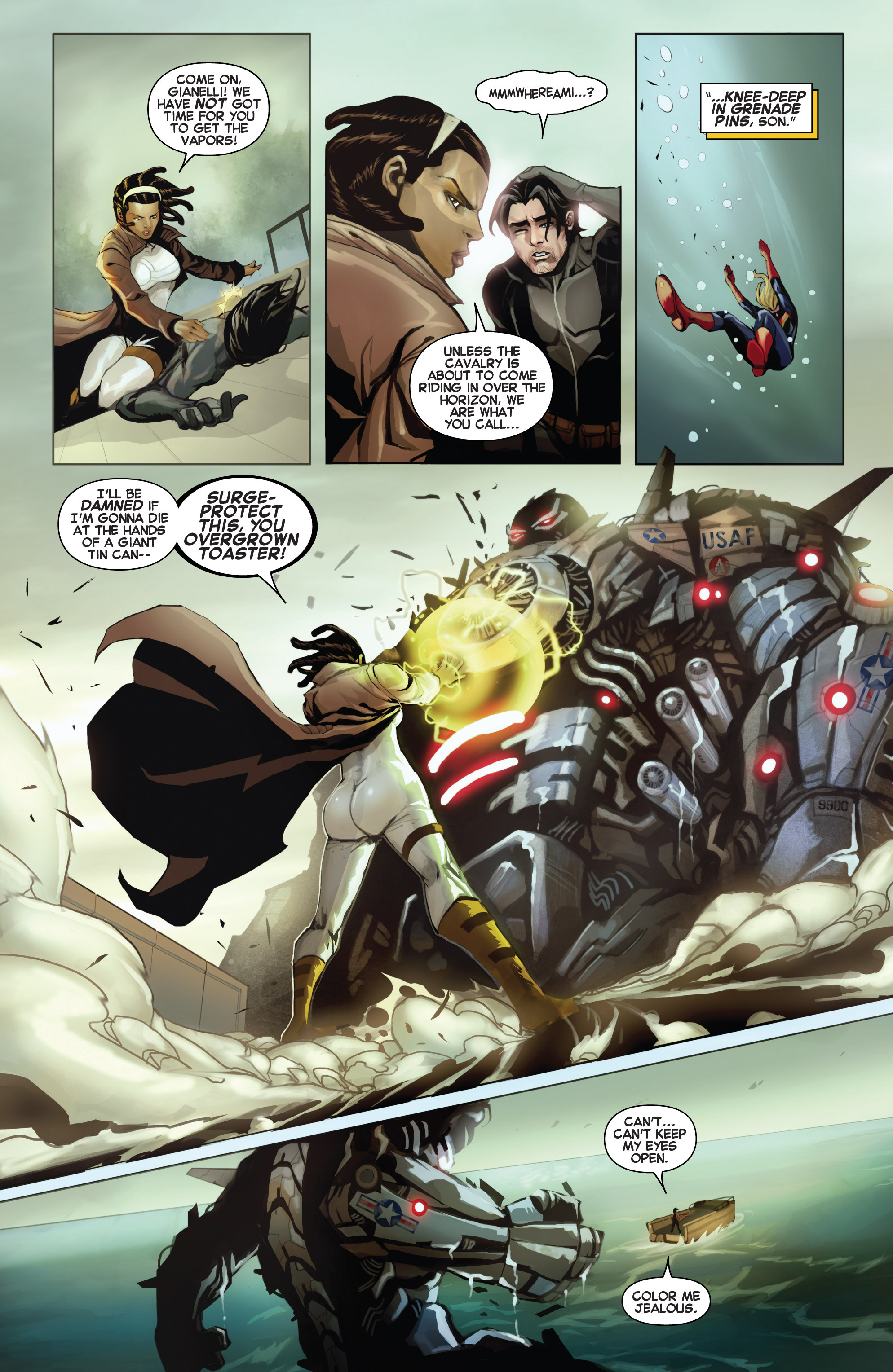 Read online Captain Marvel (2012) comic -  Issue #8 - 4
