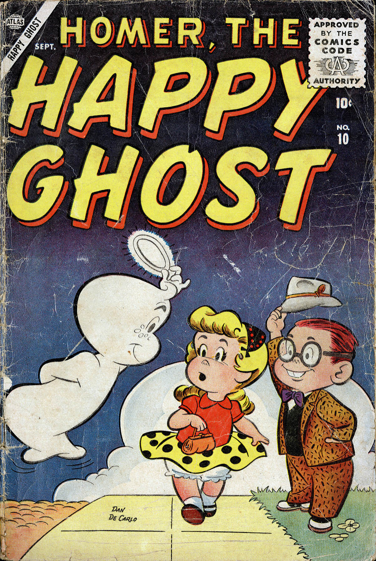 Read online Homer, the Happy Ghost comic -  Issue #10 - 1