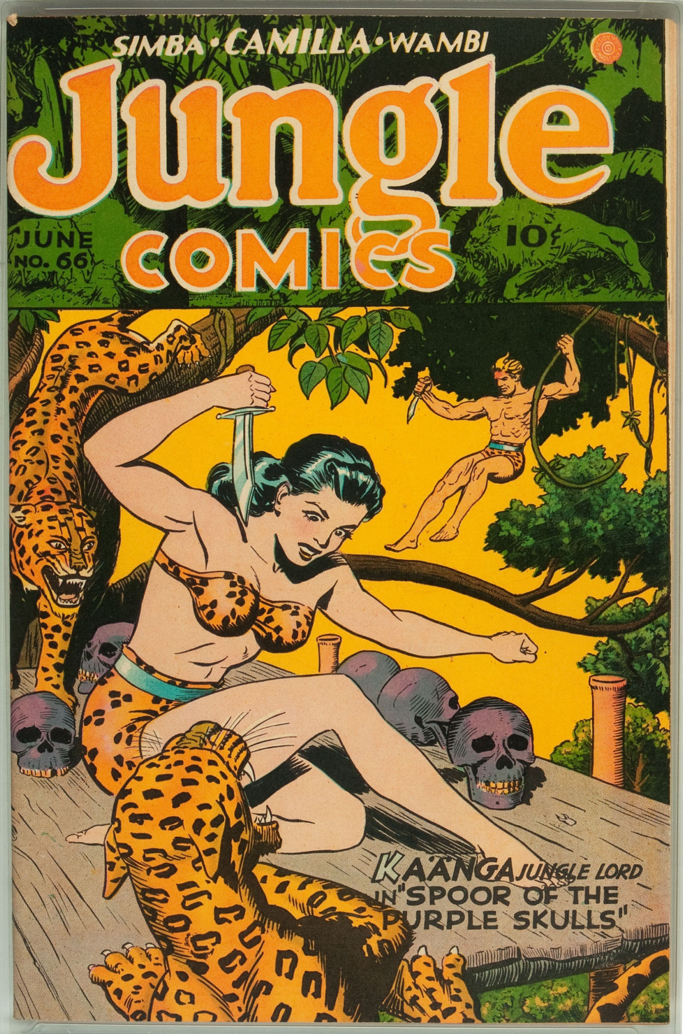 Read online Jungle Comics comic -  Issue #66 - 1