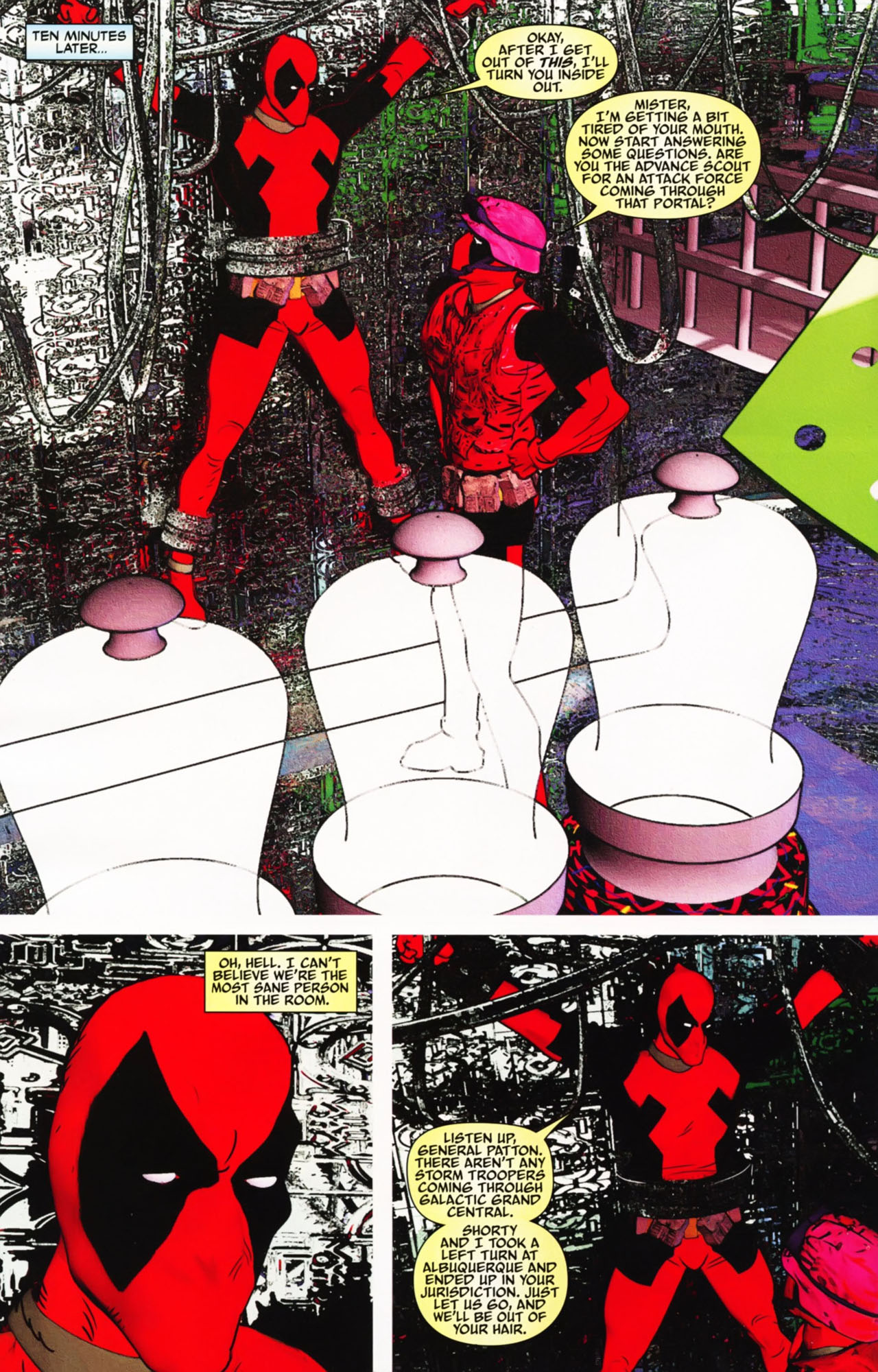 Read online Deadpool: Merc With a Mouth comic -  Issue #7 - 10