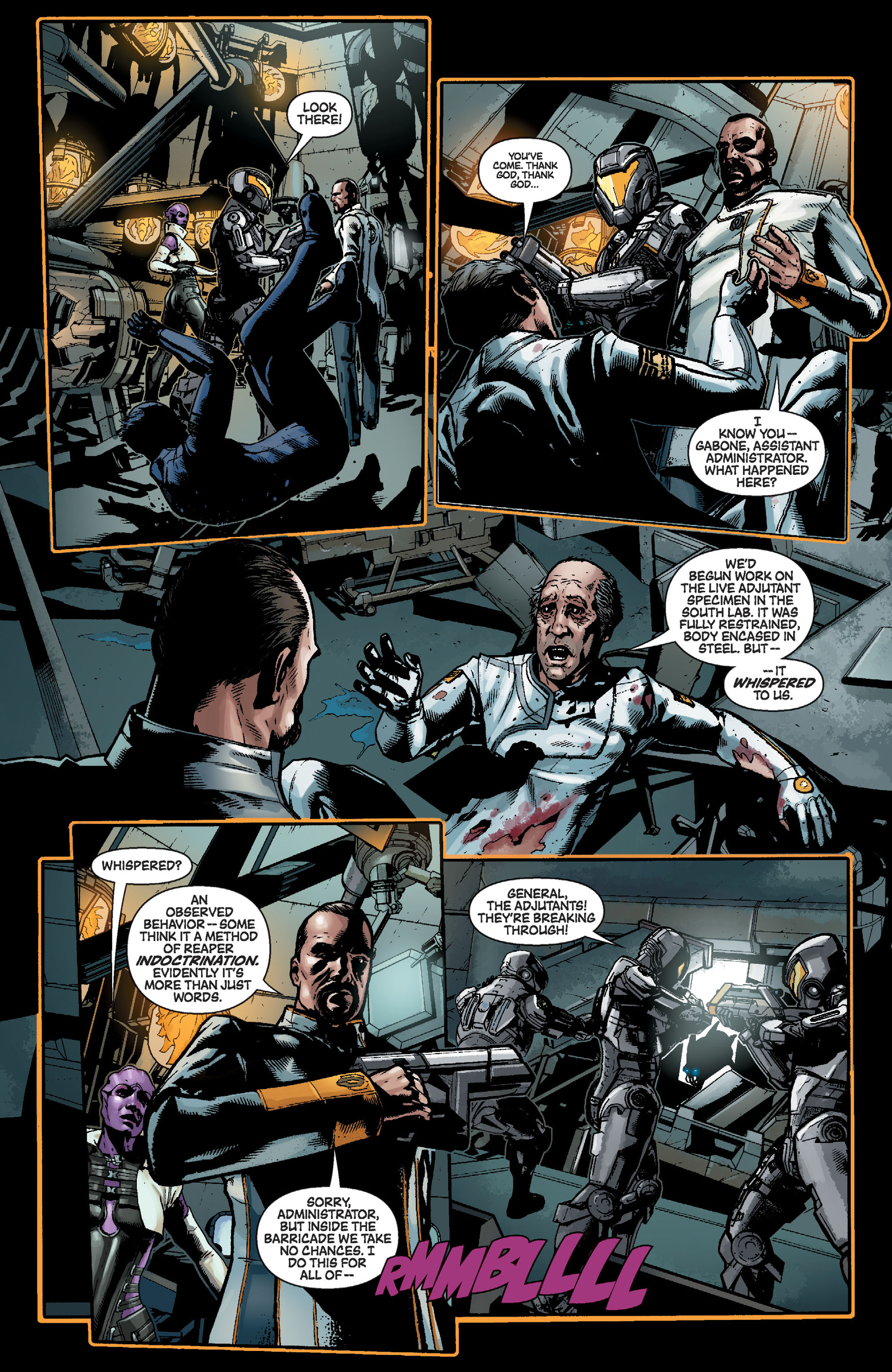 Read online Mass Effect: Invasion comic -  Issue # TPB - 41