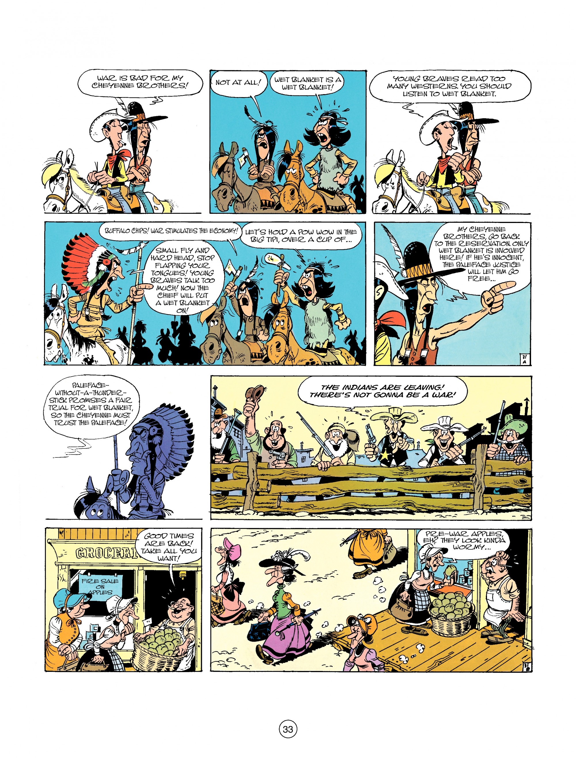Read online A Lucky Luke Adventure comic -  Issue #26 - 33