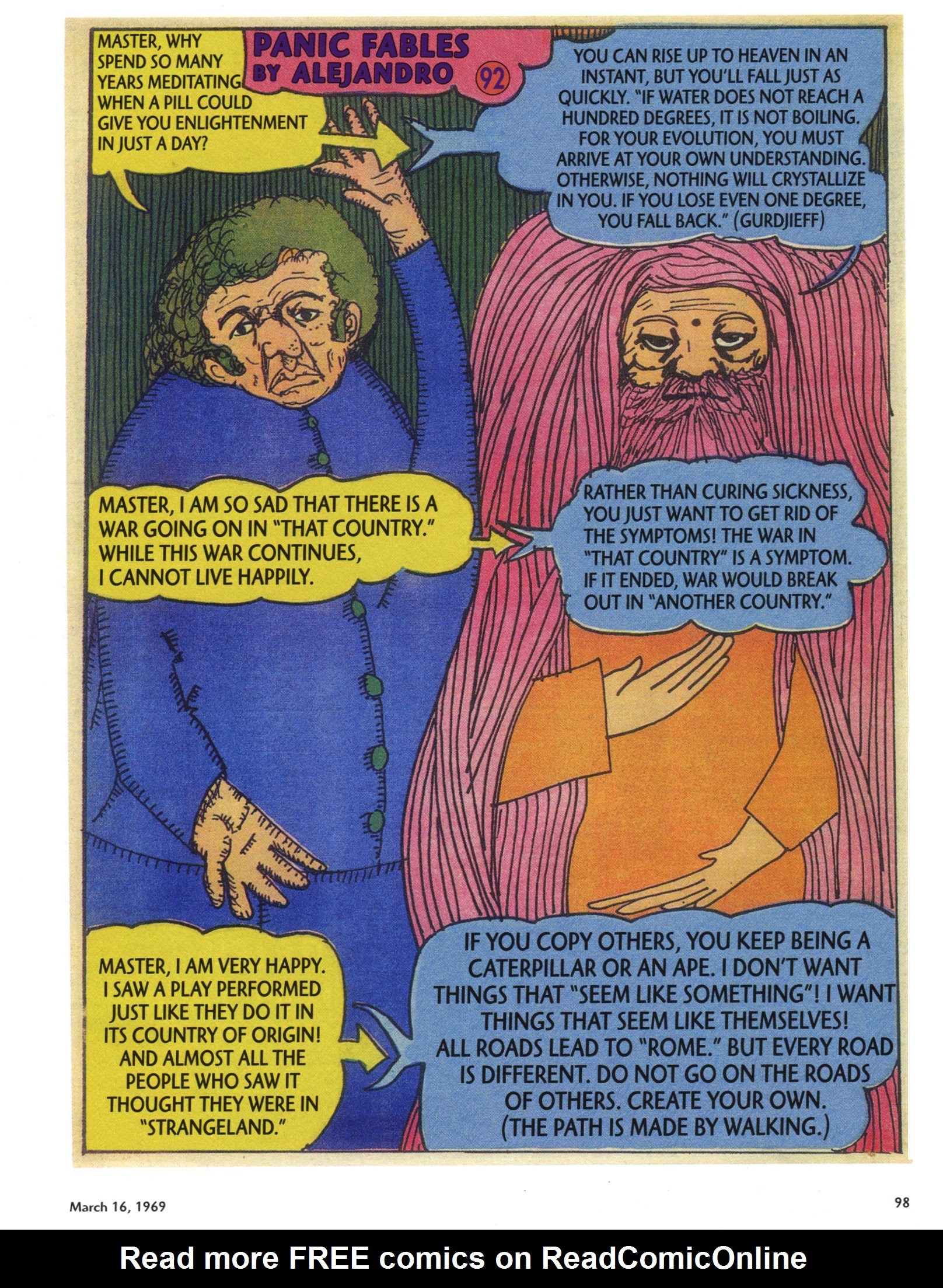 Read online The Panic Fables: Mystic Teachings and Initiatory Tales comic -  Issue # TPB (Part 2) - 12