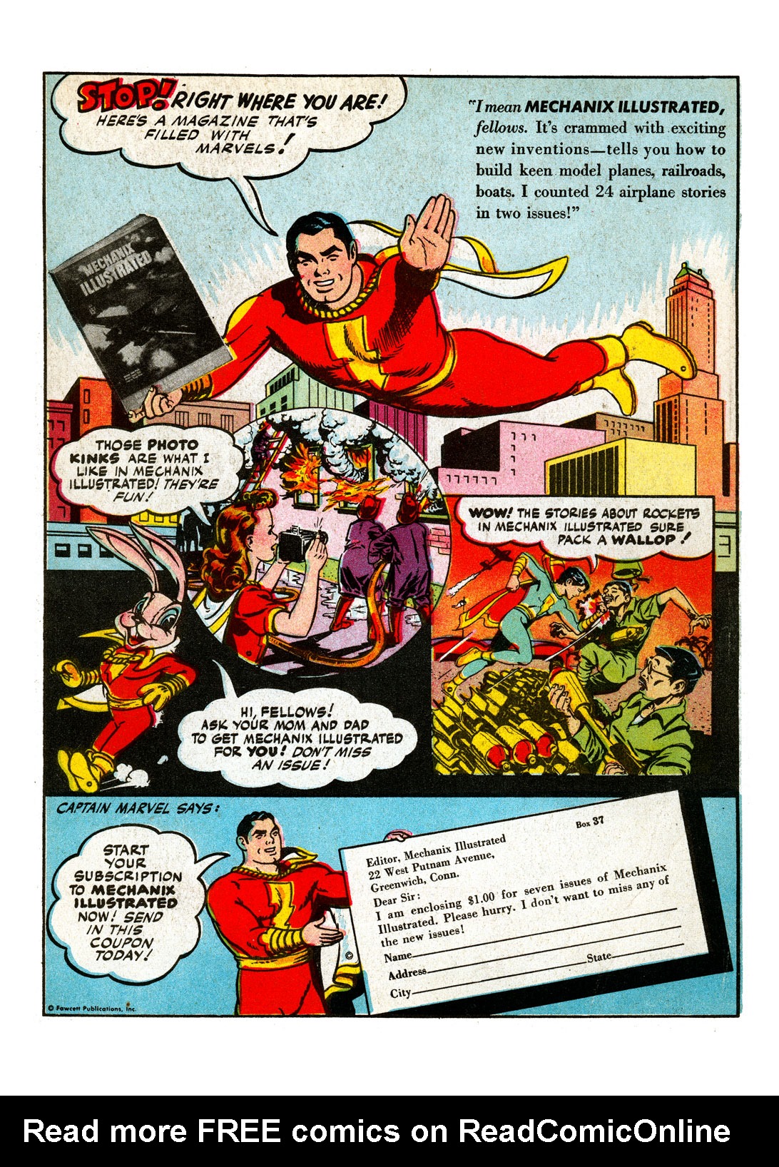 Read online The Marvel Family comic -  Issue #1 - 36