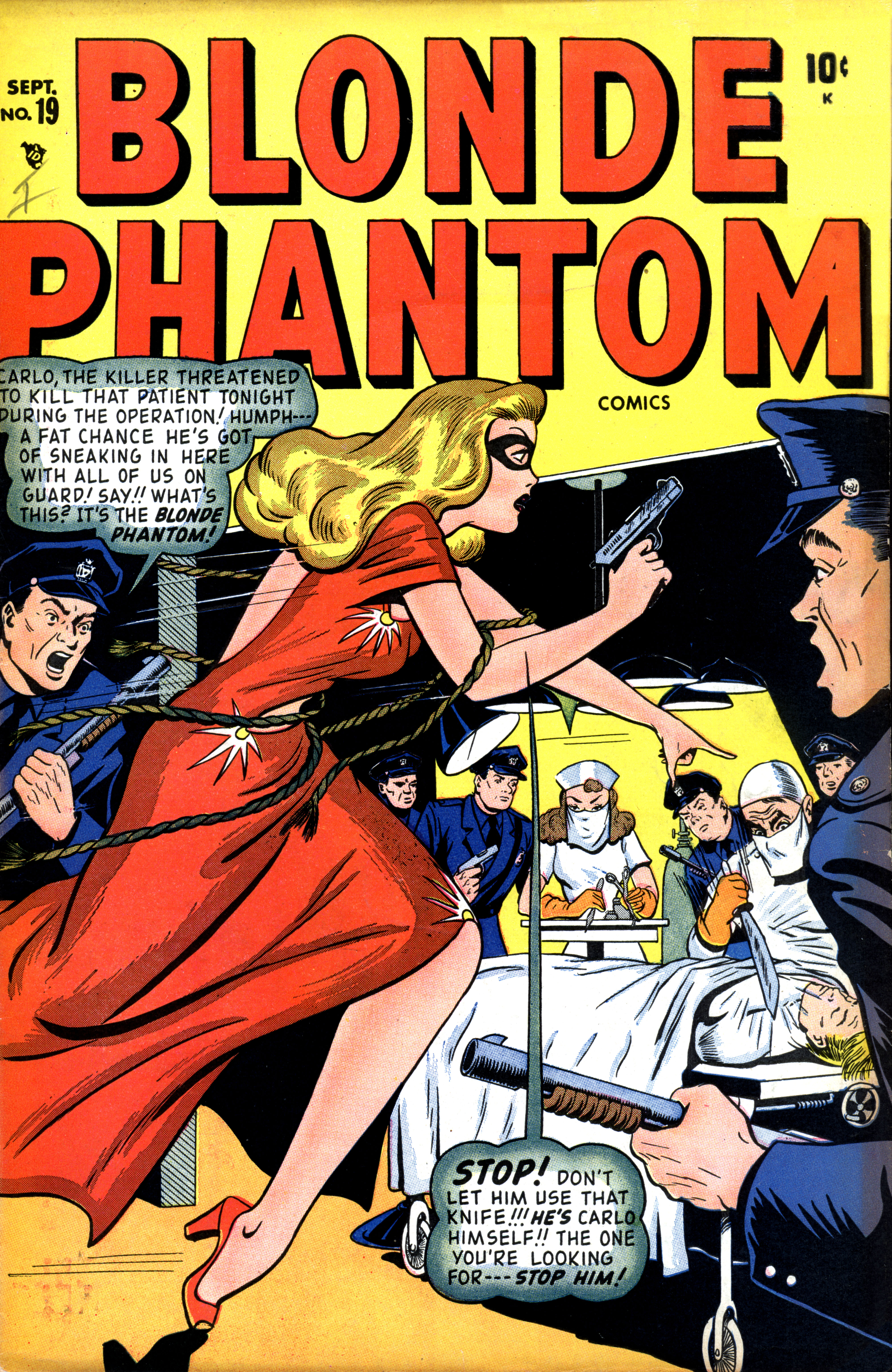 Read online Blonde Phantom Comics comic -  Issue #19 - 1