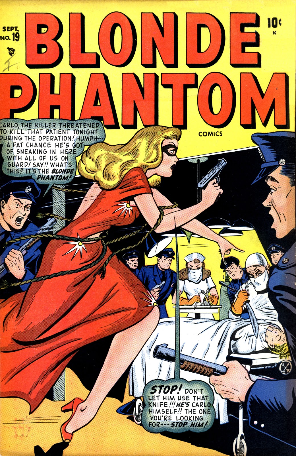 Blonde Phantom Comics issue 19 - Page 1