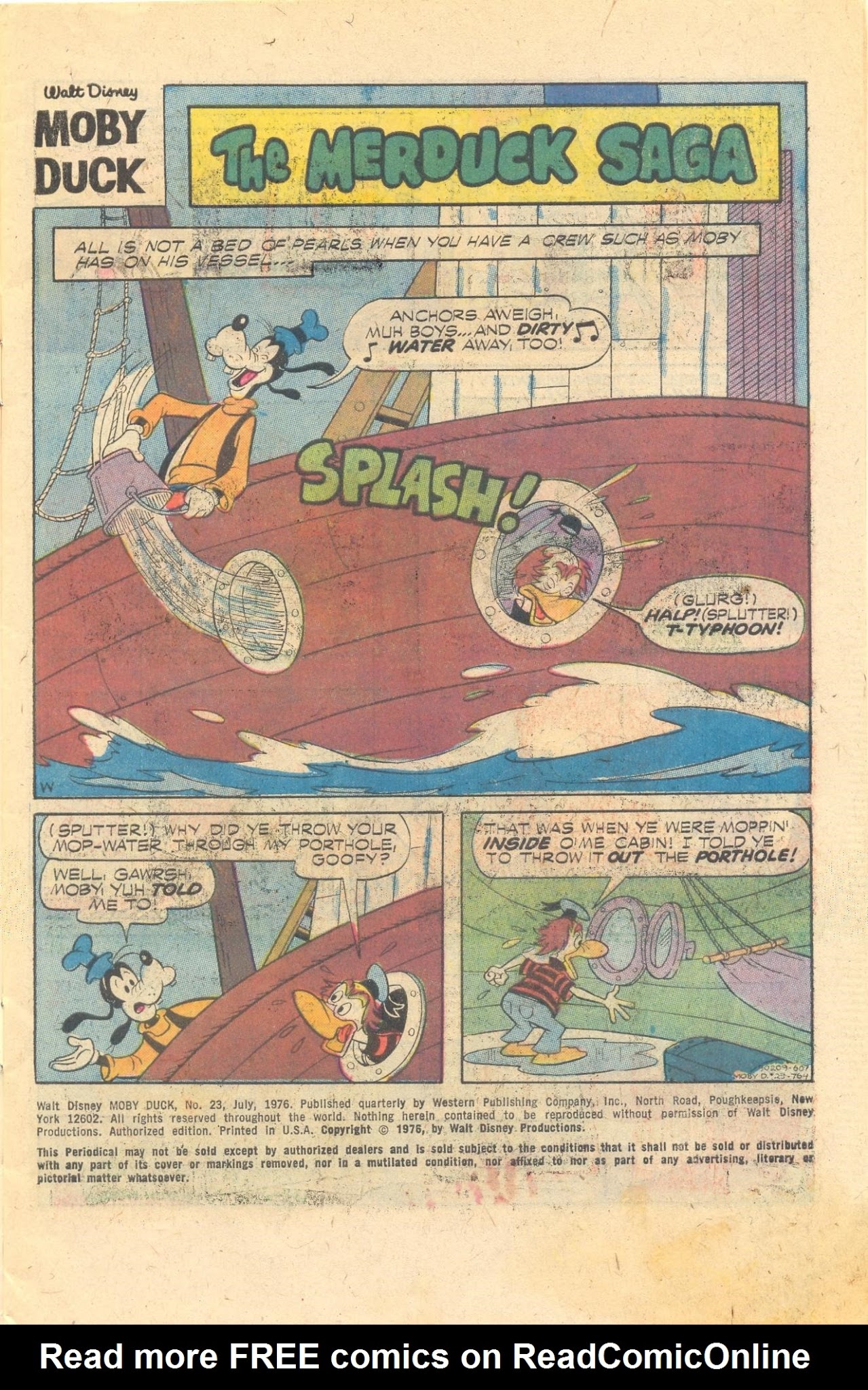 Read online Moby Duck comic -  Issue #23 - 3