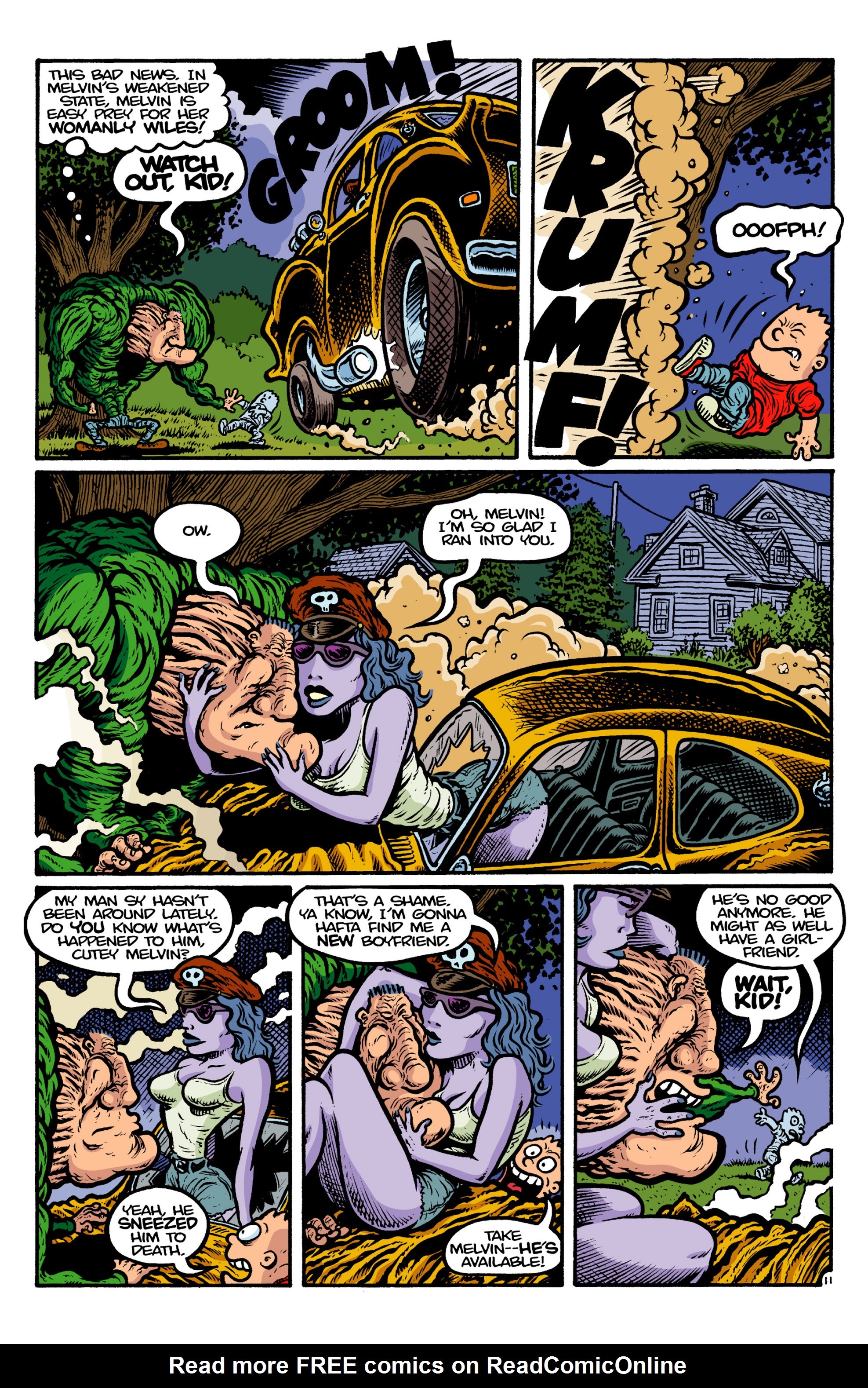 Read online Weird Melvin comic -  Issue #2 - 13