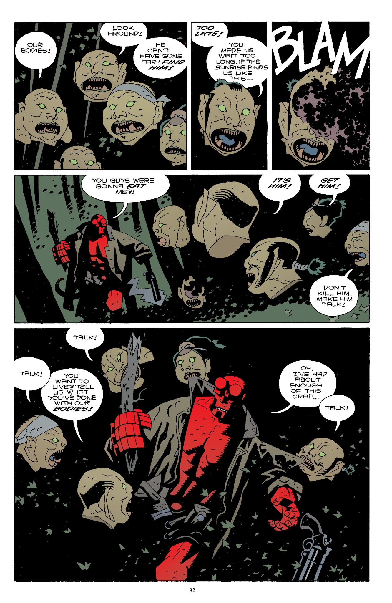 Read online Hellboy The Complete Short Stories comic -  Issue # TPB 2 (Part 1) - 93