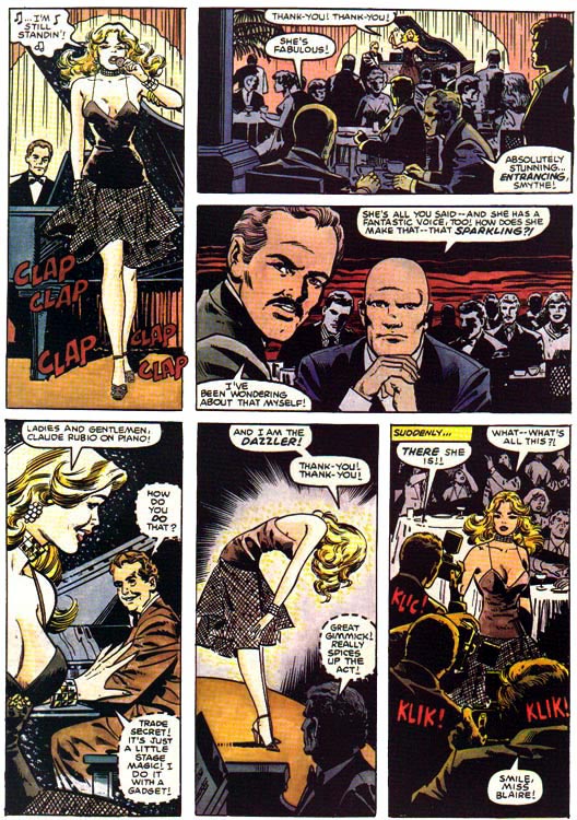 Read online Marvel Graphic Novel comic -  Issue #12 - Dazzler - The Movie - 19