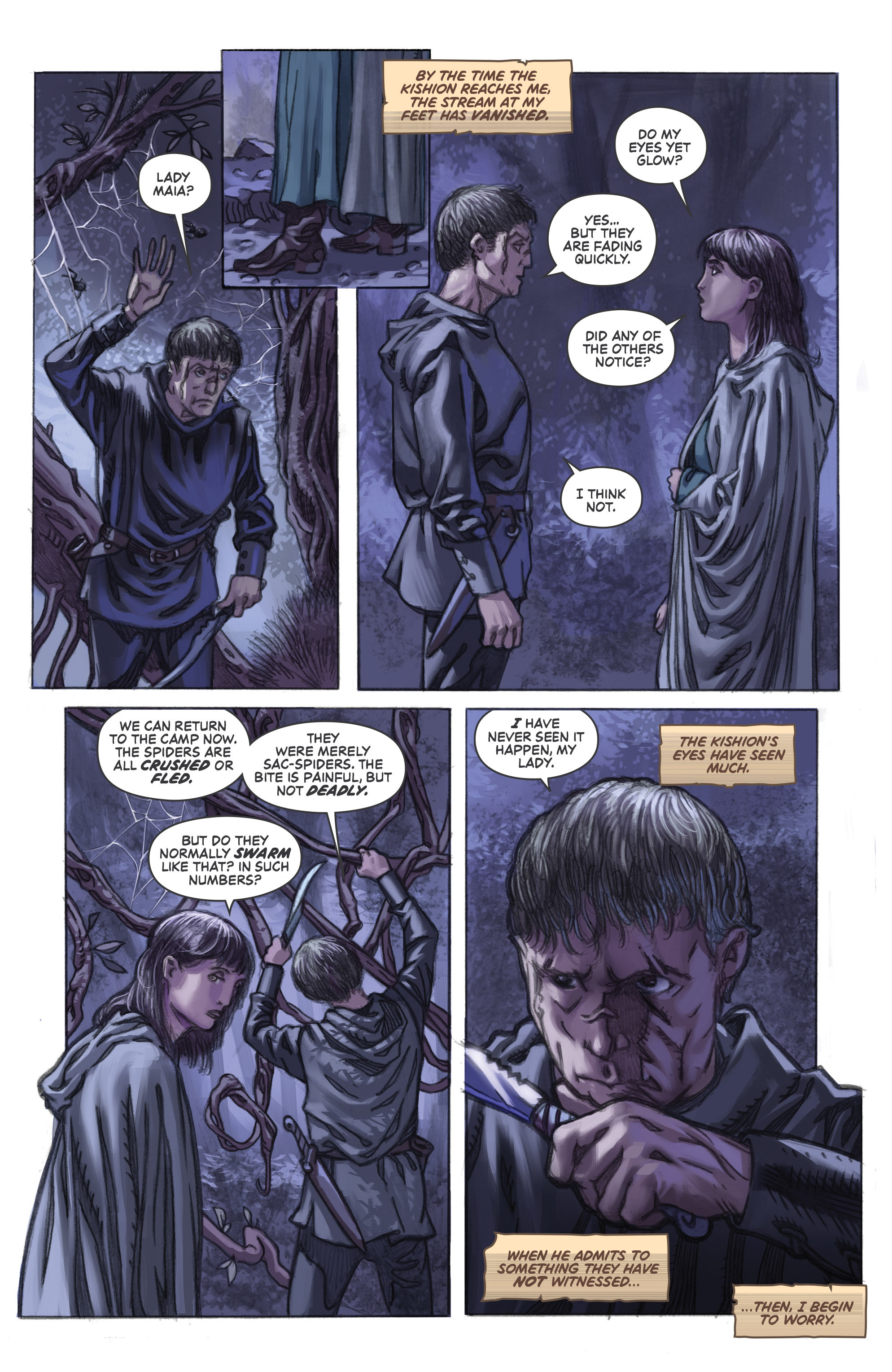 Read online Muirwood: The Lost Abbey comic -  Issue #2 - 13