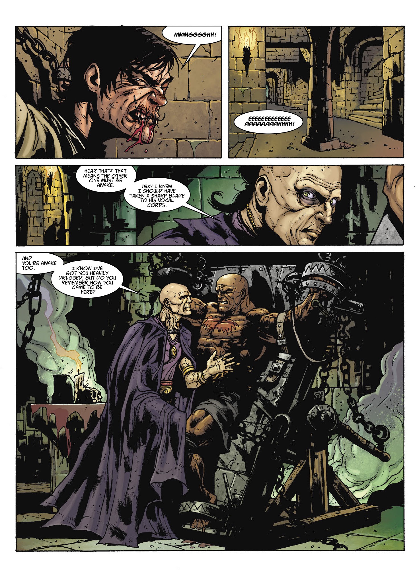 Read online Aquila: The Burning Fields comic -  Issue # TPB - 33