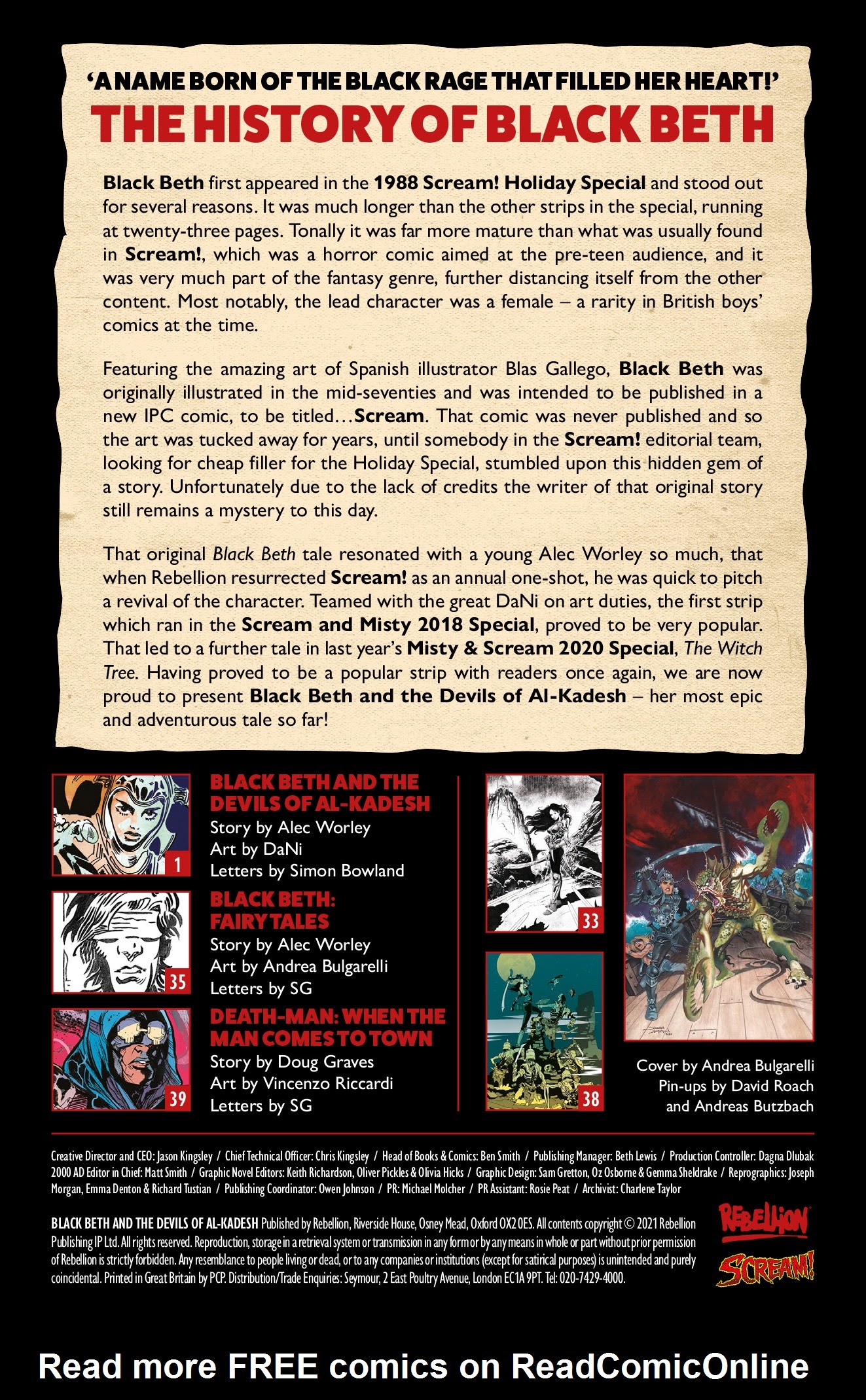 Read online Black Beth and the Devils of Al-Kadesh comic -  Issue # Full - 2