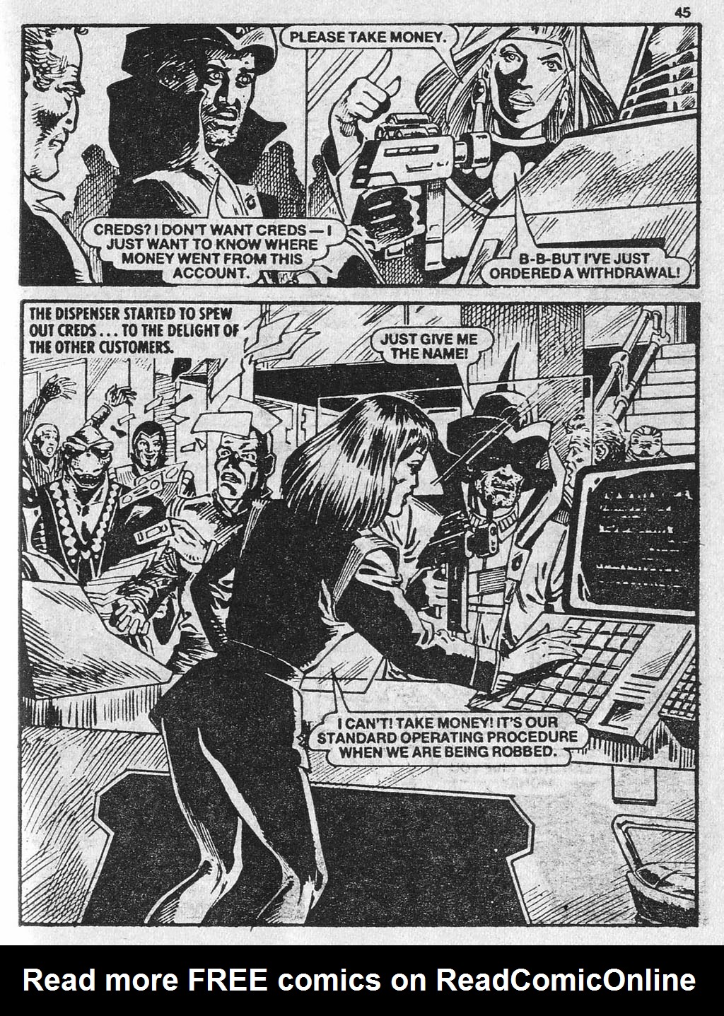Read online Starblazer comic -  Issue #258 - 45