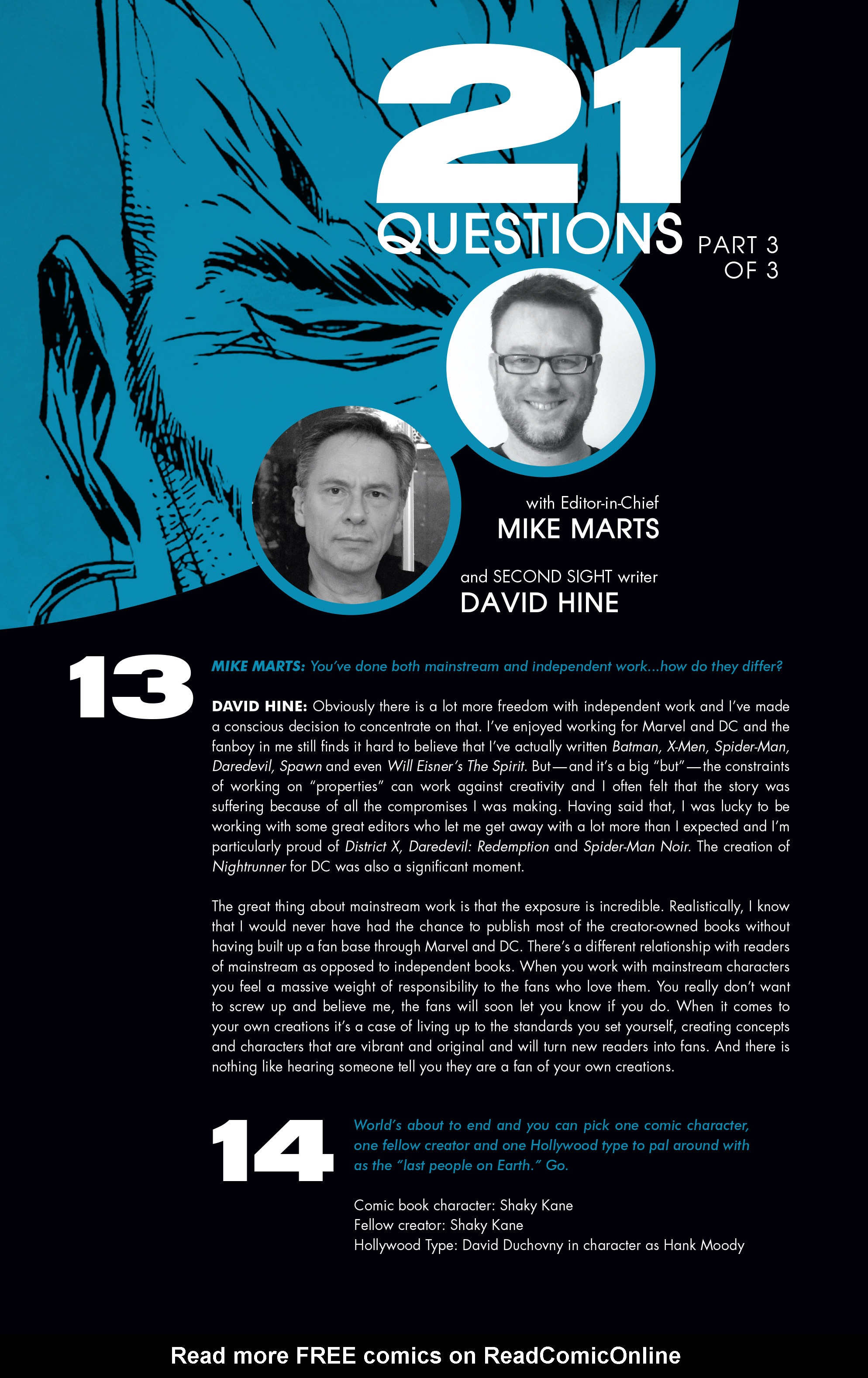 Read online The Revisionist comic -  Issue #1 - 25