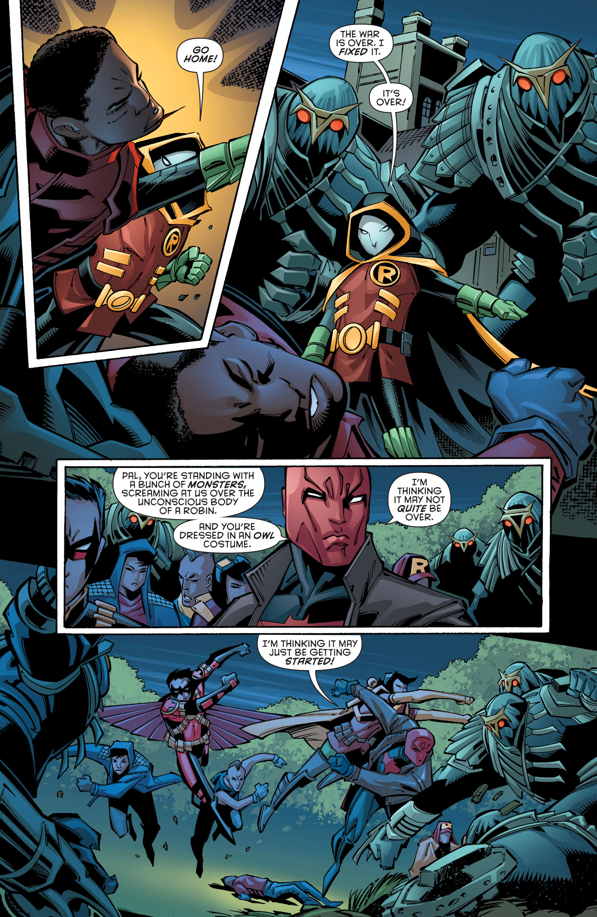 Read online Robin War comic -  Issue #2 - 10
