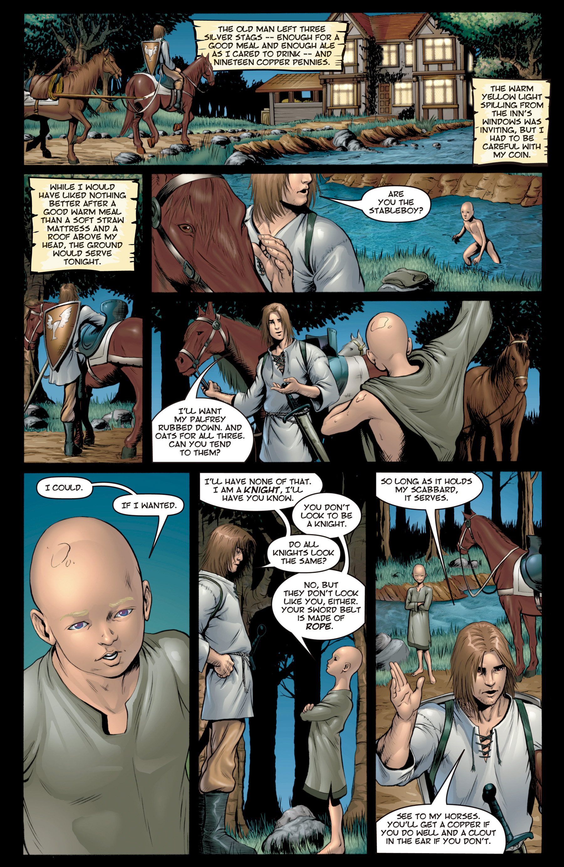 Read online The Hedge Knight: The Graphic Novel comic -  Issue # Full - 12