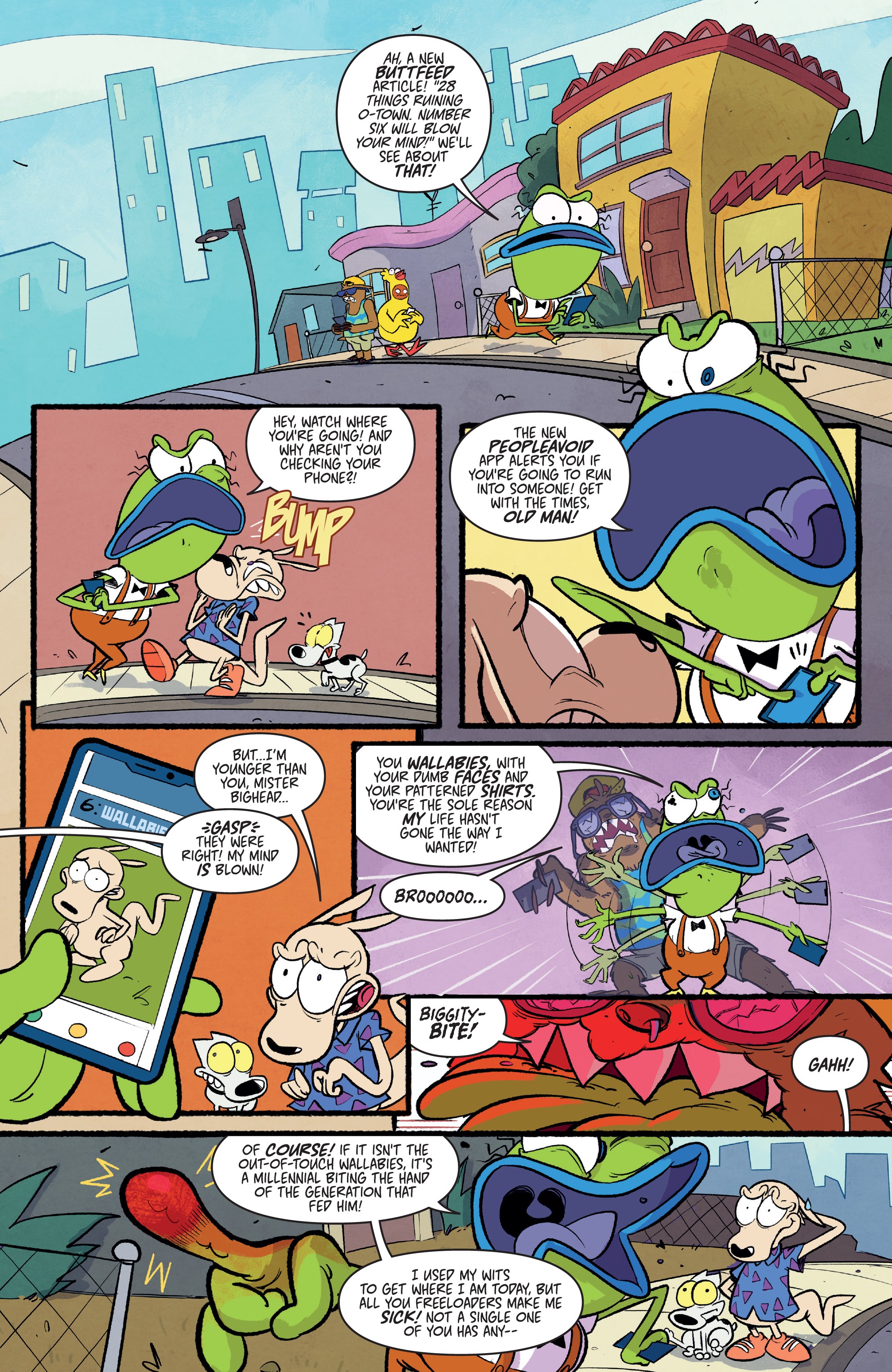 Read online Rocko's Modern Afterlife comic -  Issue #1 - 3