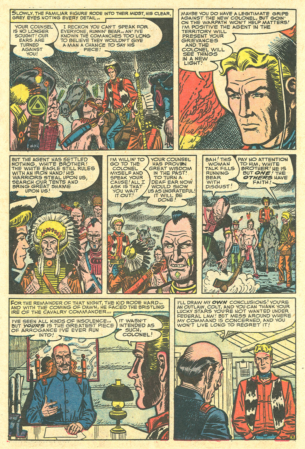 Read online Kid Colt Outlaw comic -  Issue #37 - 11