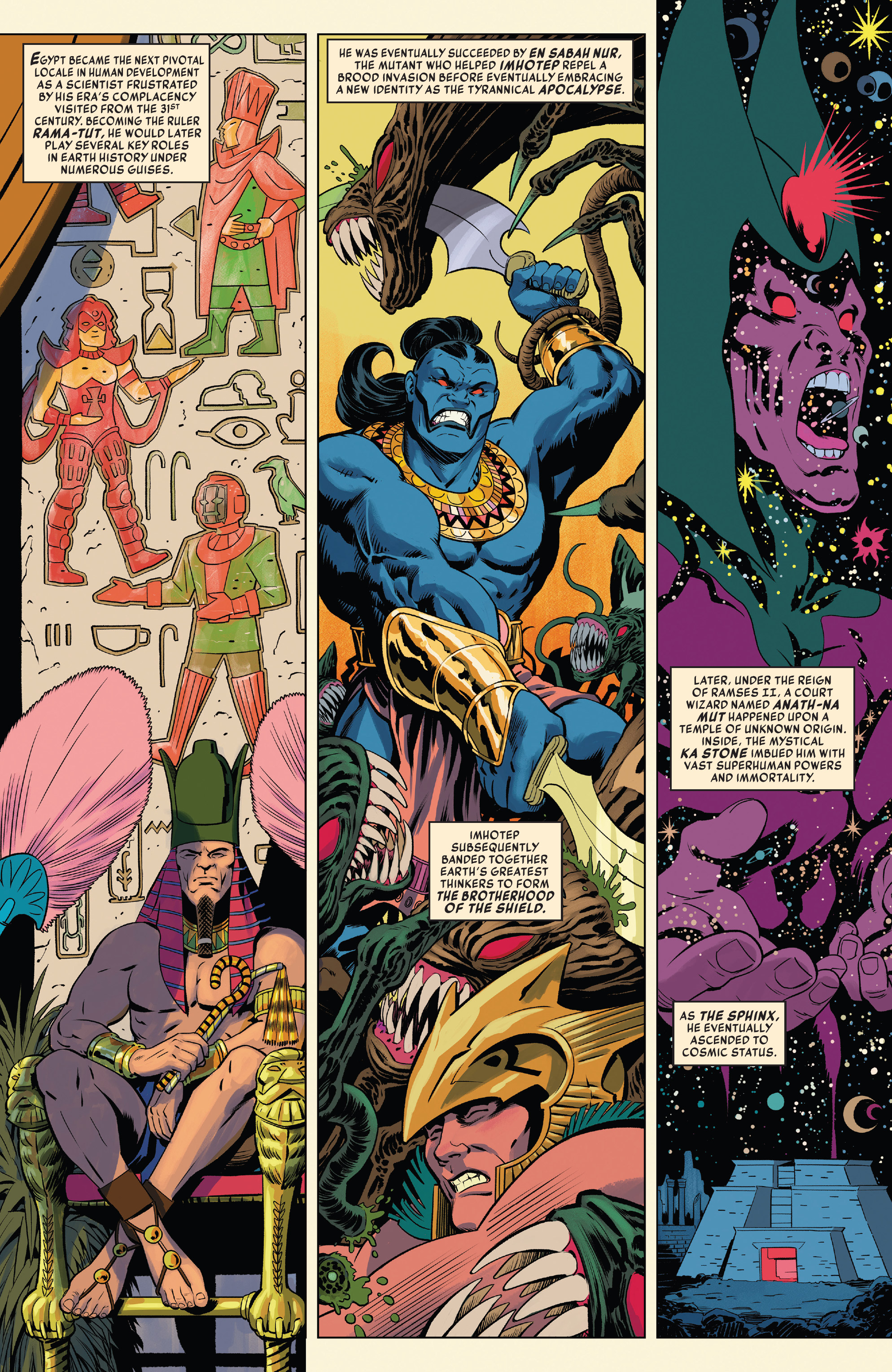 Read online History of the Marvel Universe (2019) comic -  Issue #1 - 15
