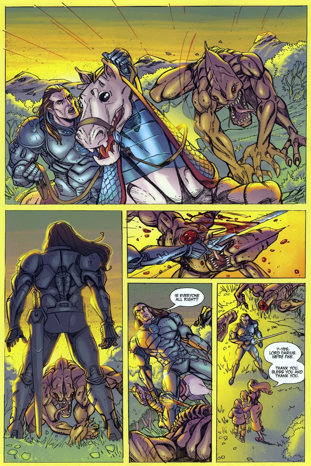 Read online Last Reign: Kings of War comic -  Issue #1 - 6
