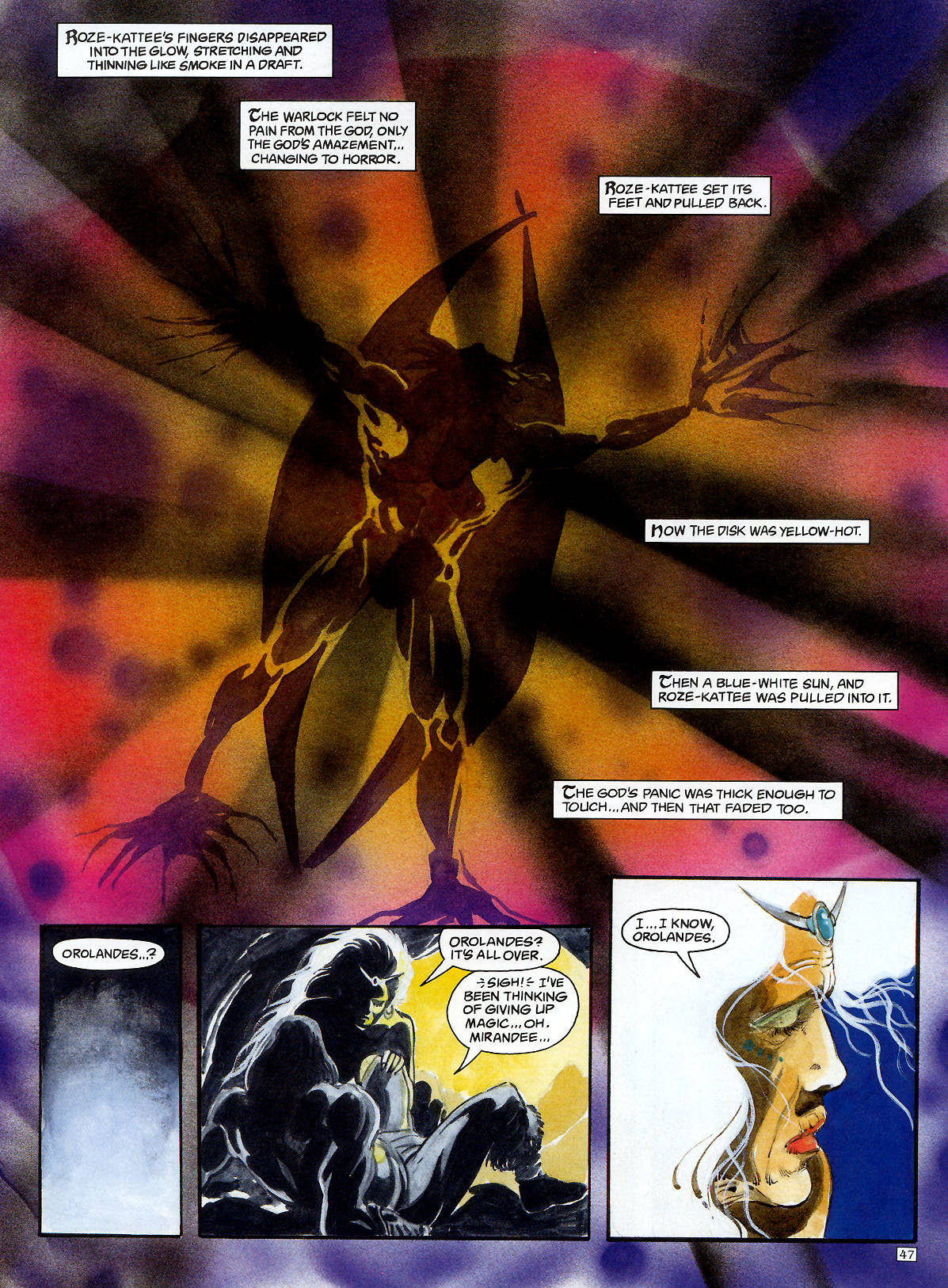 Read online Science Fiction Graphic Novel comic -  Issue #6 - 48