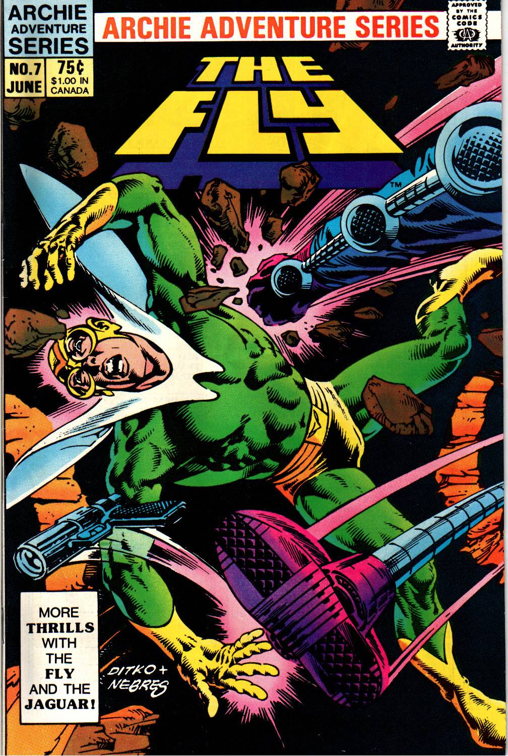 Read online The Fly (1983) comic -  Issue #7 - 1
