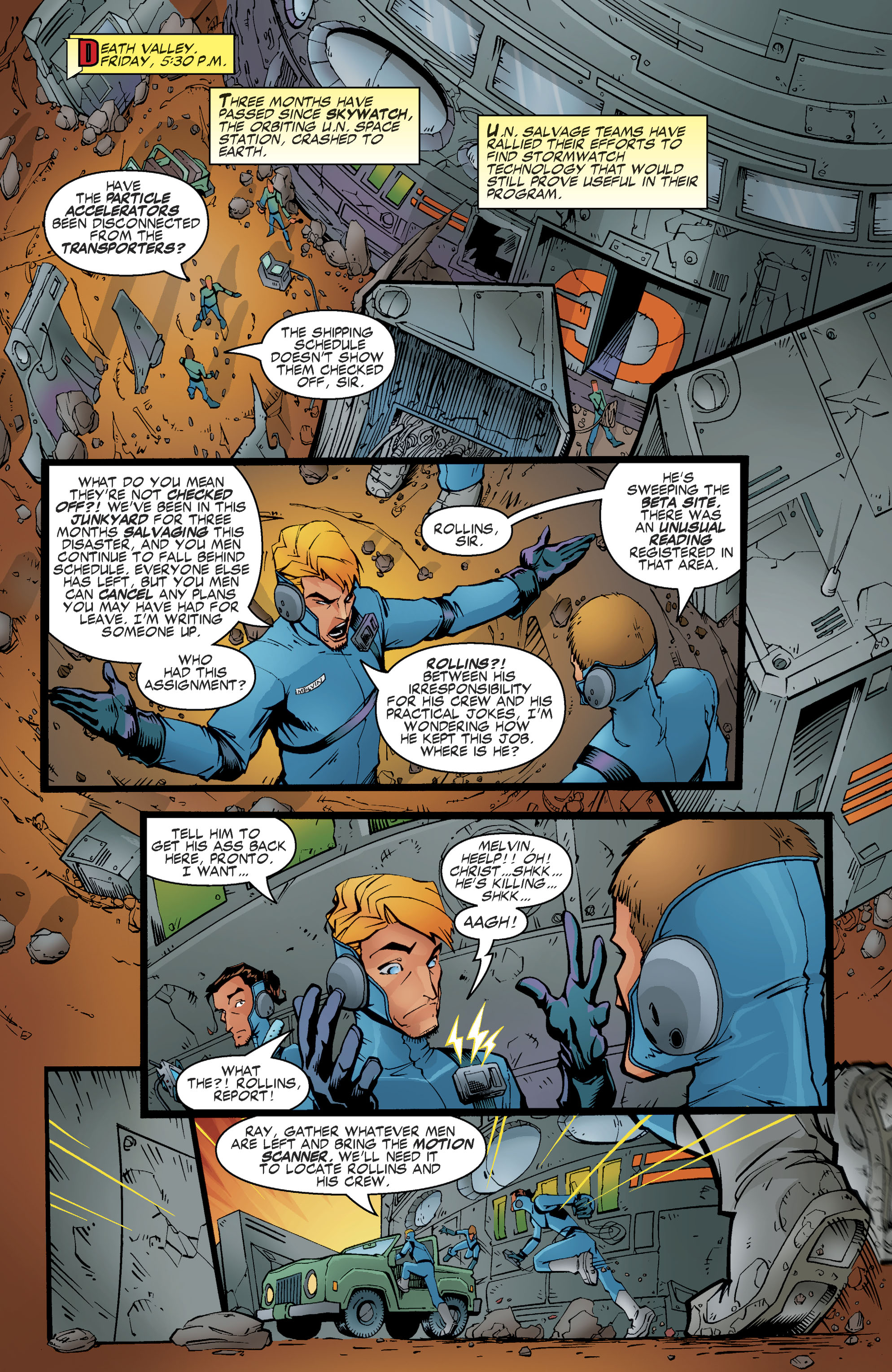 Read online Backlash comic -  Issue #23 - 2