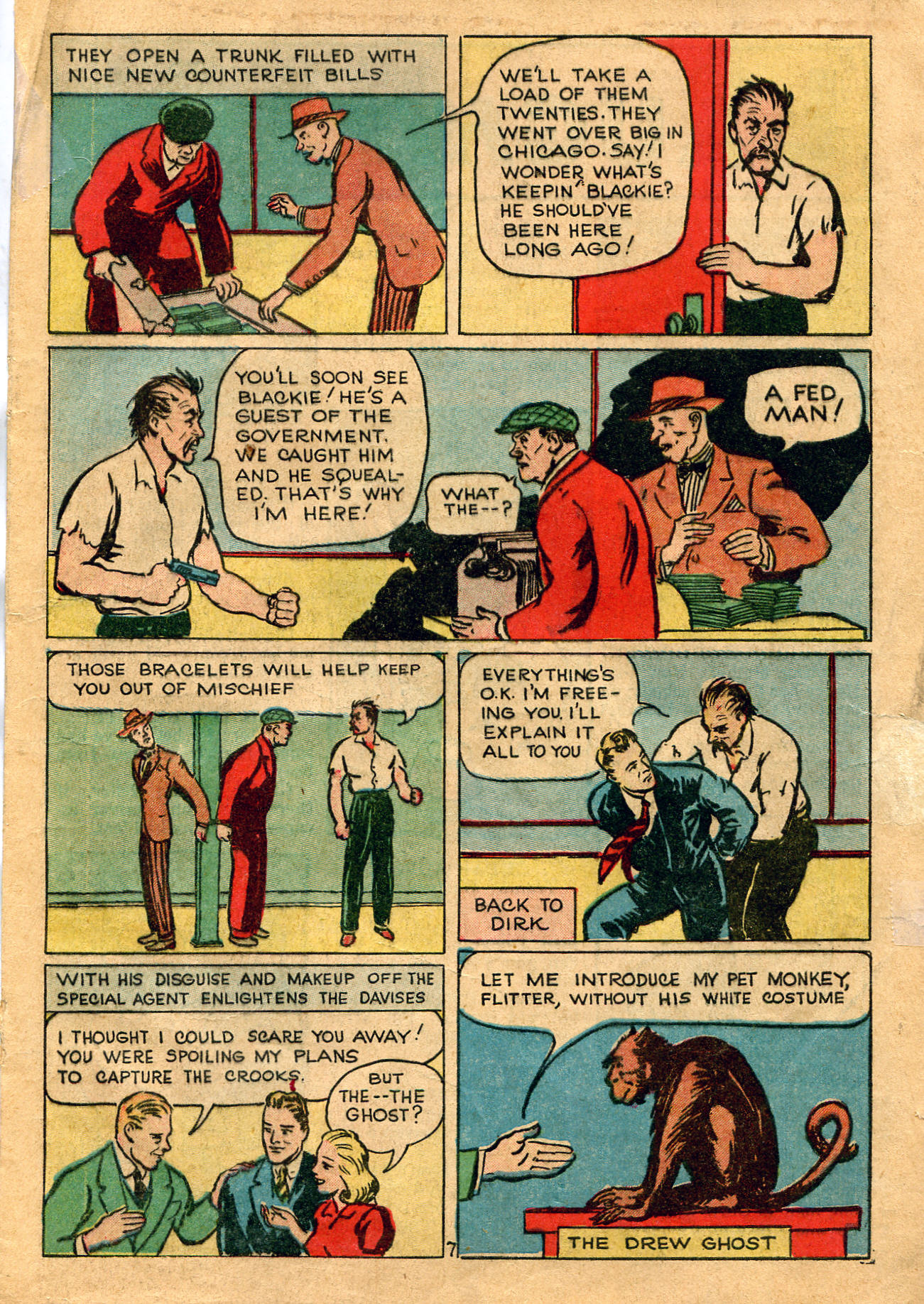 Read online Super Spy (1940) comic -  Issue #2 - 28