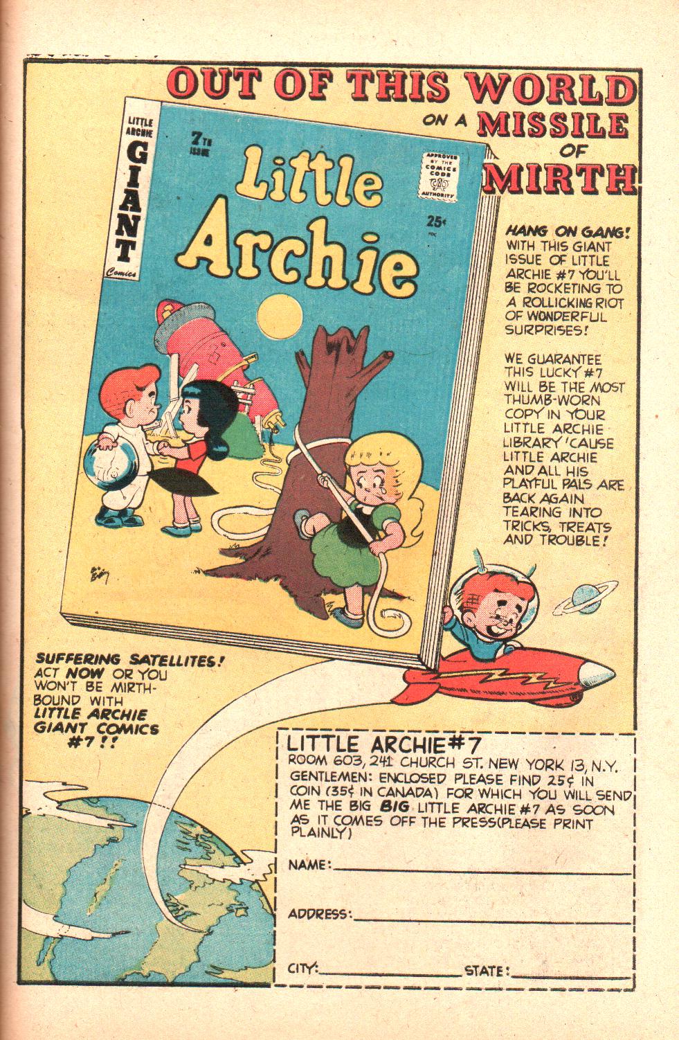 Read online Little Archie (1956) comic -  Issue #6 - 39