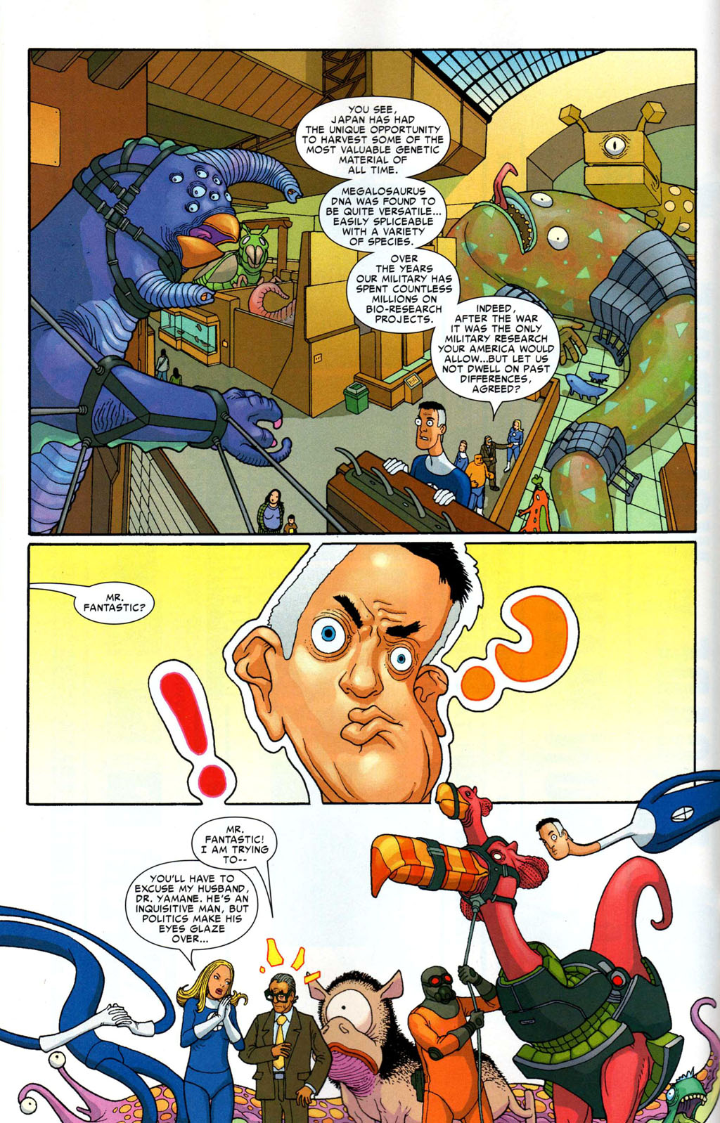 Read online Fantastic Four/Iron Man: Big in Japan comic -  Issue #1 - 9