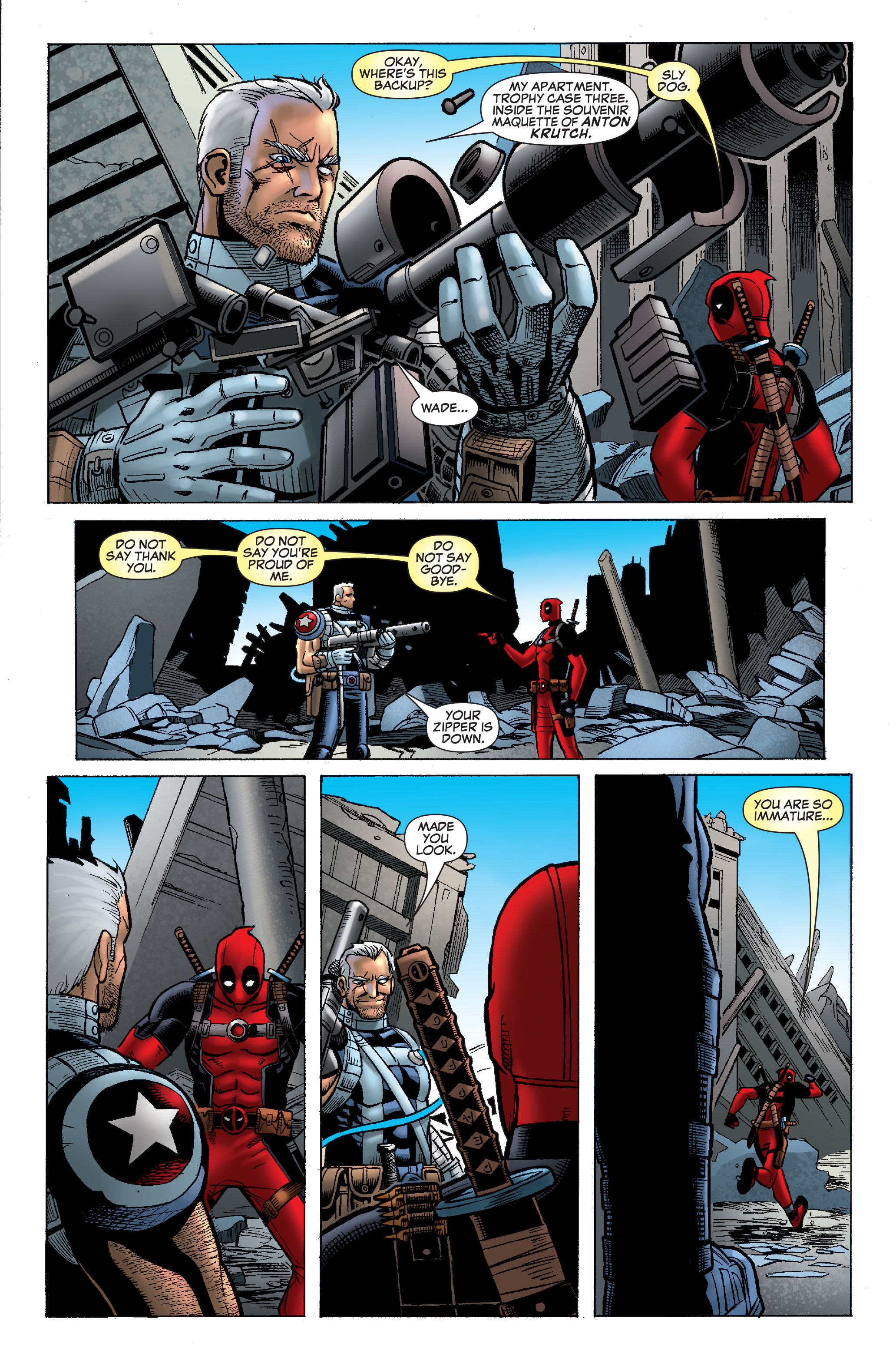 Read online Cable and Deadpool comic -  Issue #42 - 6