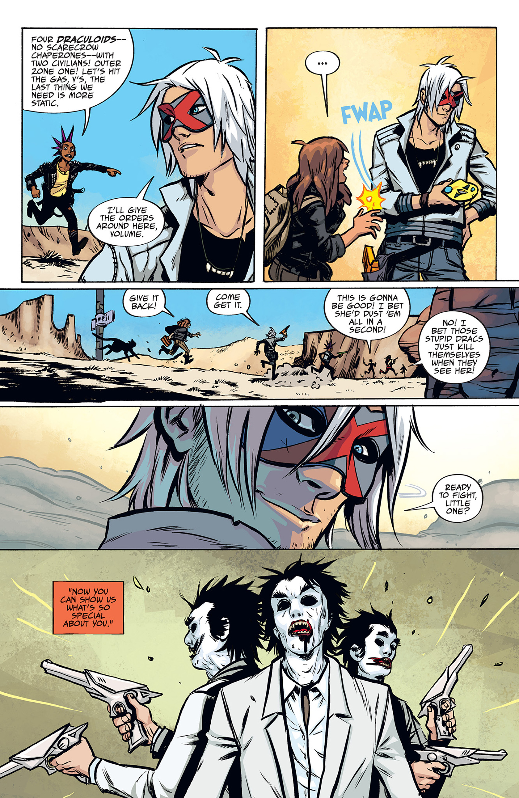 Read online The True Lives Of The Fabulous Killjoys comic -  Issue #1 - 8