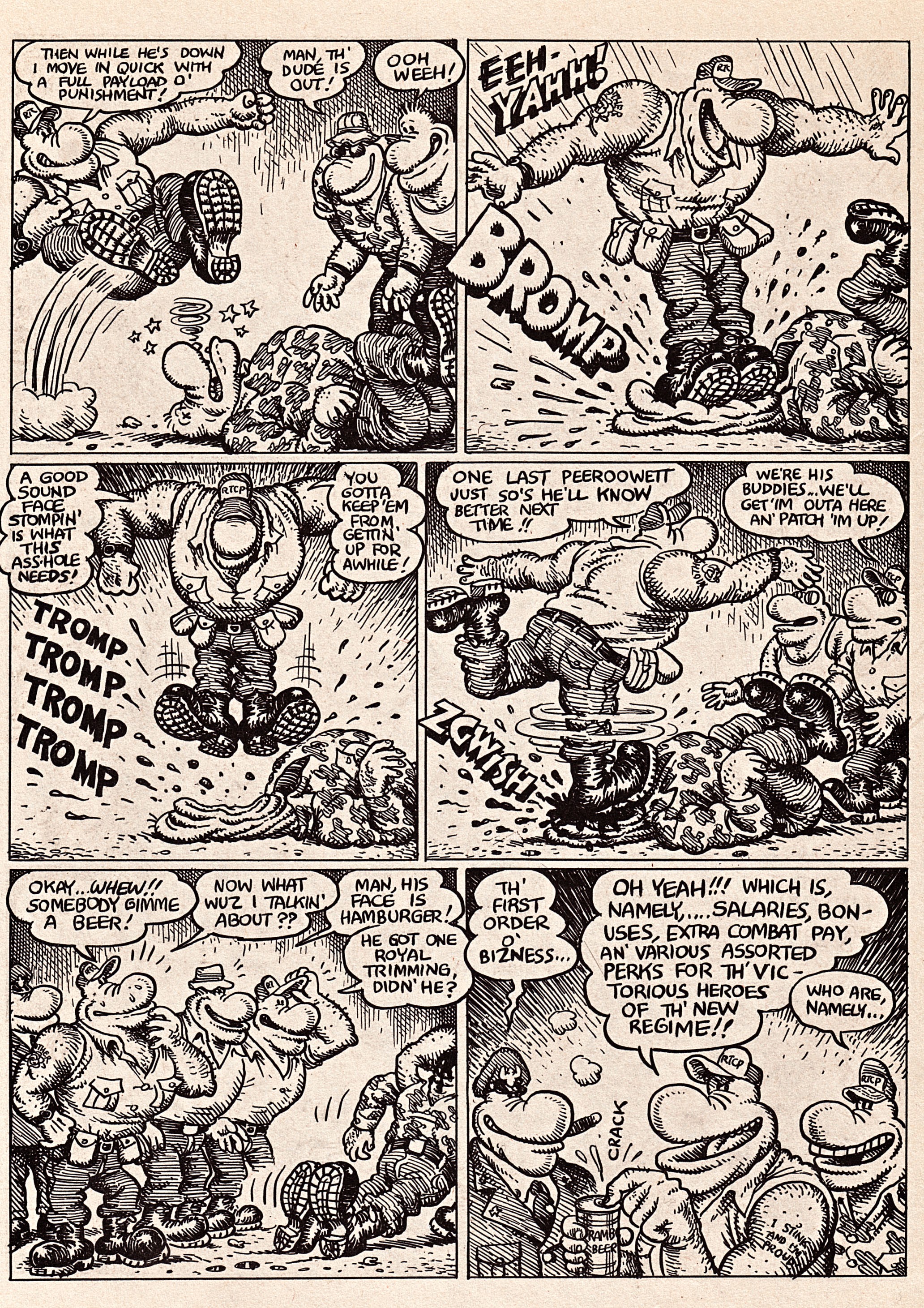 Read online Hup comic -  Issue #1 - 8