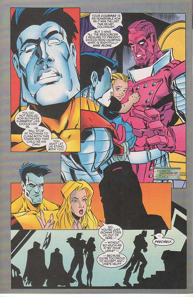Read online Excalibur (1988) comic -  Issue #113 - 23