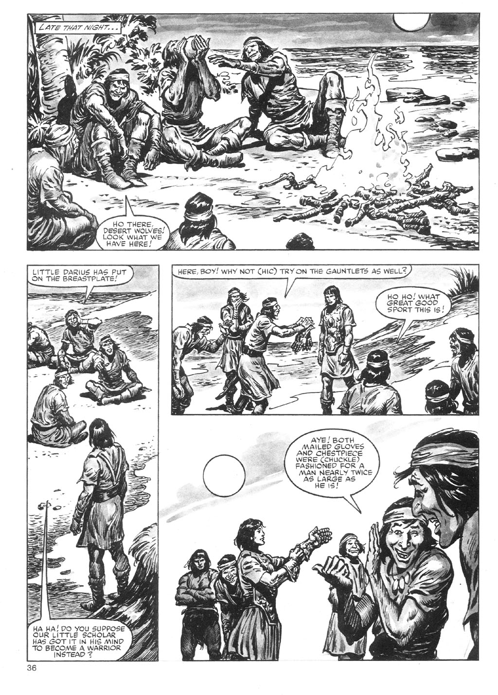 Read online The Savage Sword Of Conan comic -  Issue #87 - 36