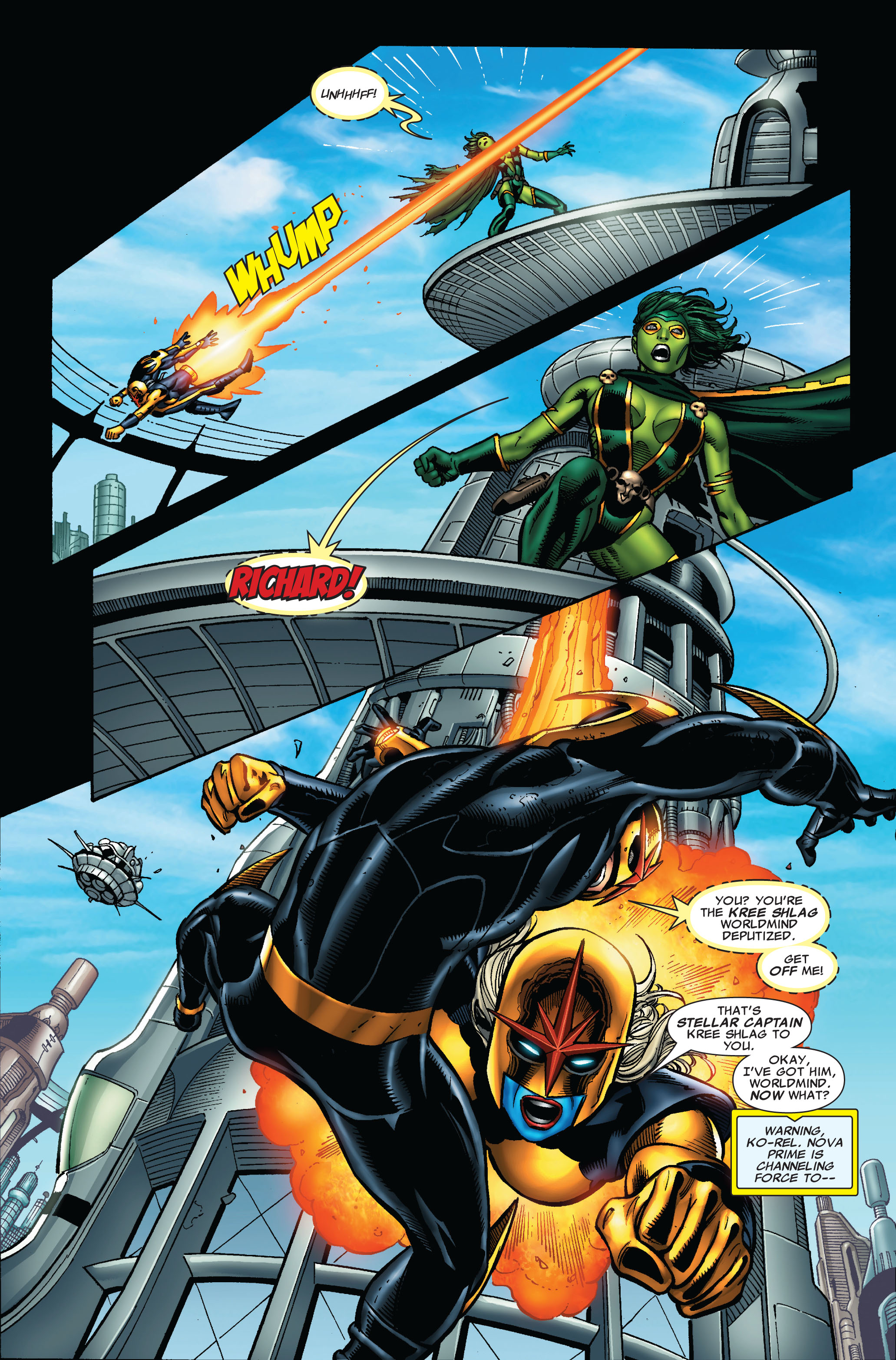 Read online Nova (2007) comic -  Issue #6 - 15