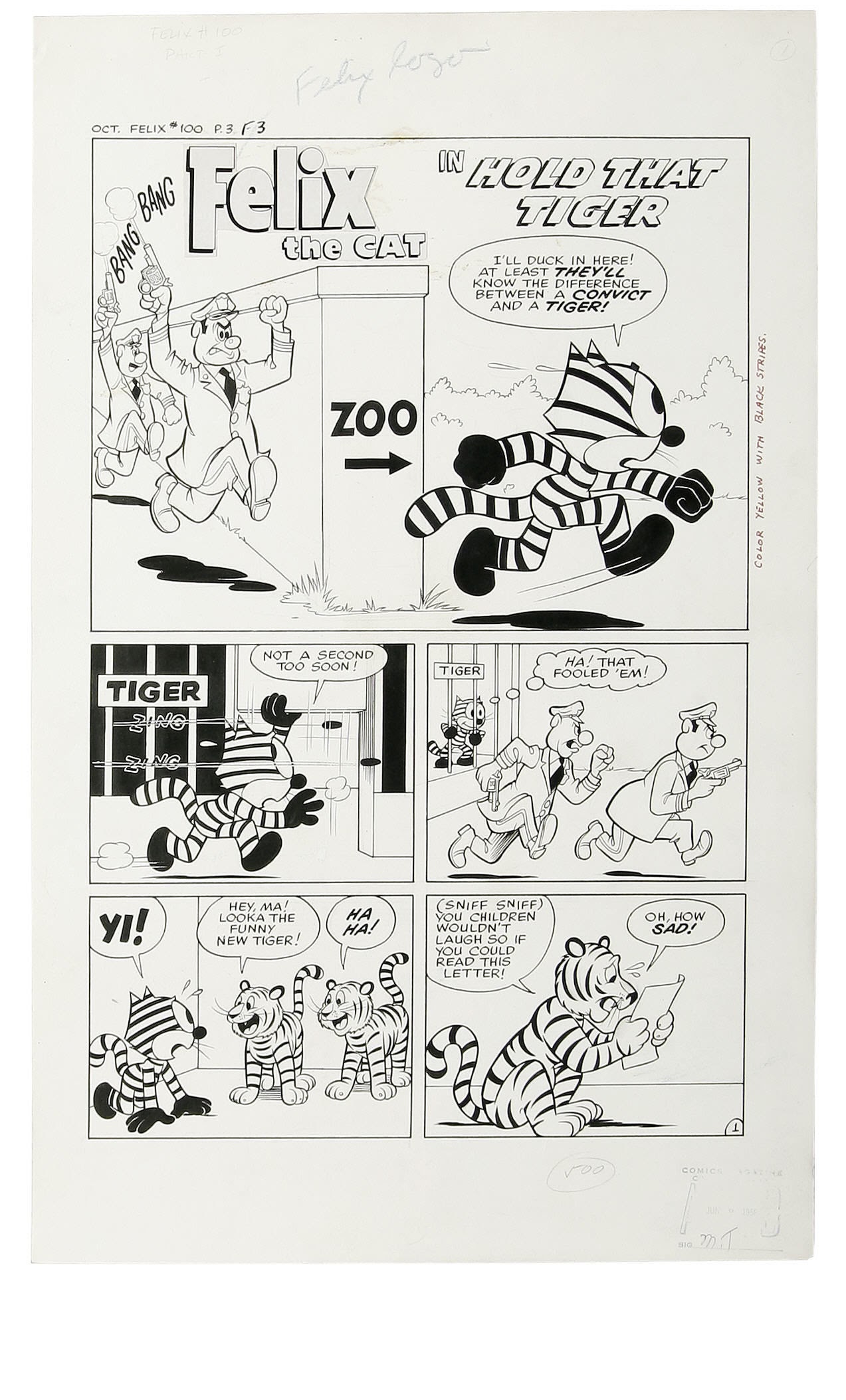 Read online Felix the Cat (1955) comic -  Issue #100 - 12