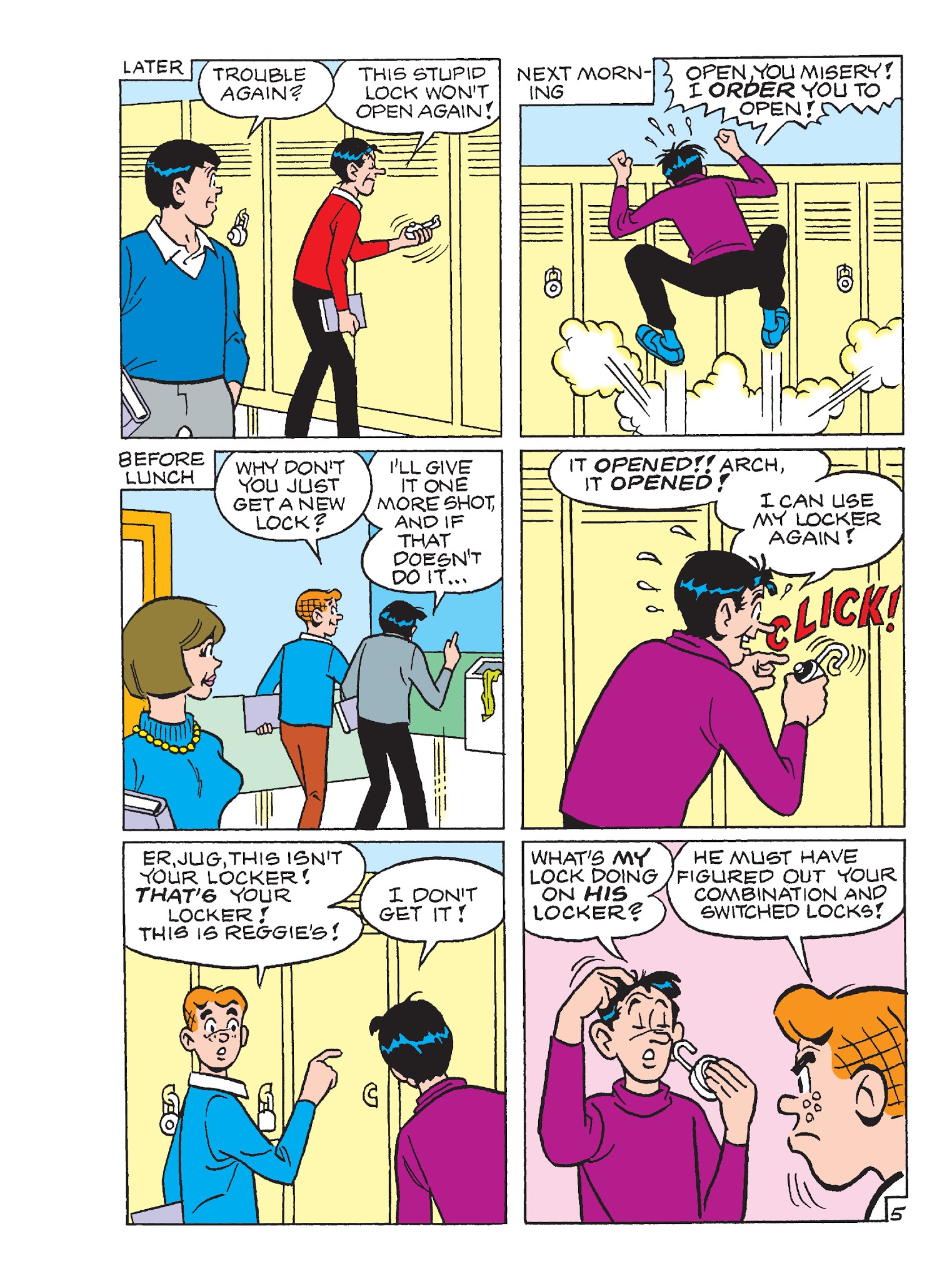 Read online Archie's Funhouse Double Digest comic -  Issue #26 - 115