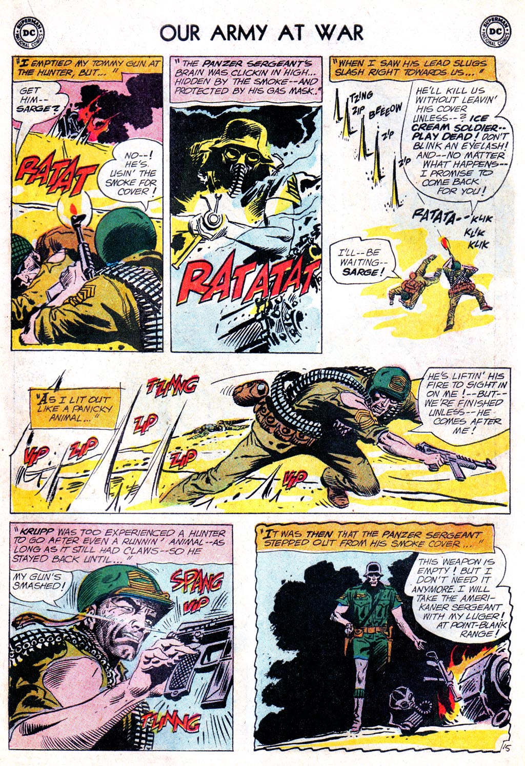 Read online Our Army at War (1952) comic -  Issue #128 - 16