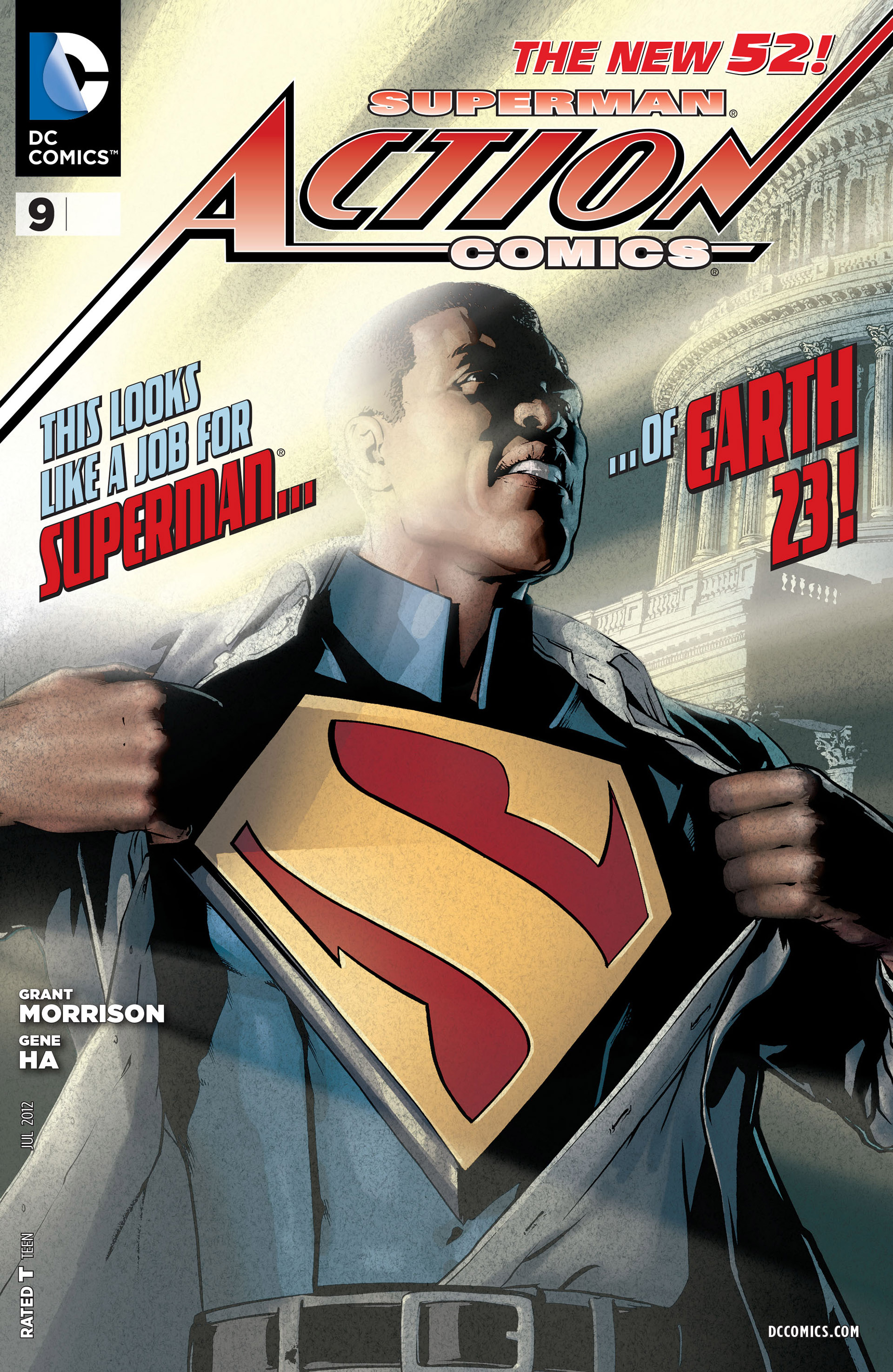Read online Action Comics (2011) comic -  Issue #9 - 1
